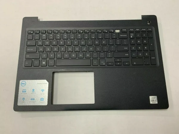 OEM Dell Inspriron 15 3000 Series Palmrest US-EN Keyboard Assembly P/N P4MKJ