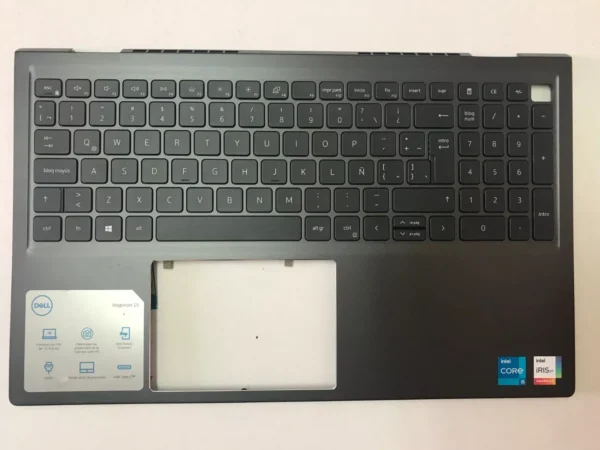 GENUINE DELL INSPIRON 15 15.6" PALMREST SPANISH BCL KEYBOARD P/N- 89XWN