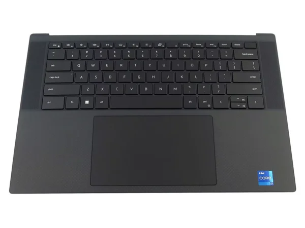 DELL XPS 15 9520 9530 LAPTOP US KEYBOARD PALMREST TOUCHPAD ASSEMBLY BLACK CYJV4