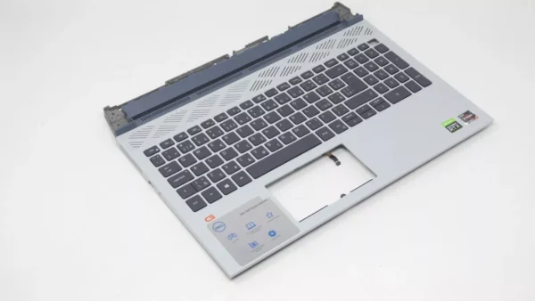 Dell G15 5520 5521 5525 Palmrest & Czech/Slovak Backlit Keyboard - 9YDP0