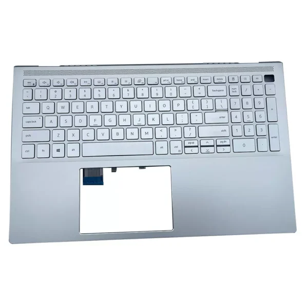 Silver Palmrest Backlit Keyboard FY5WK For Dell Inspiron 7500 7501 Not 2-in-1 US