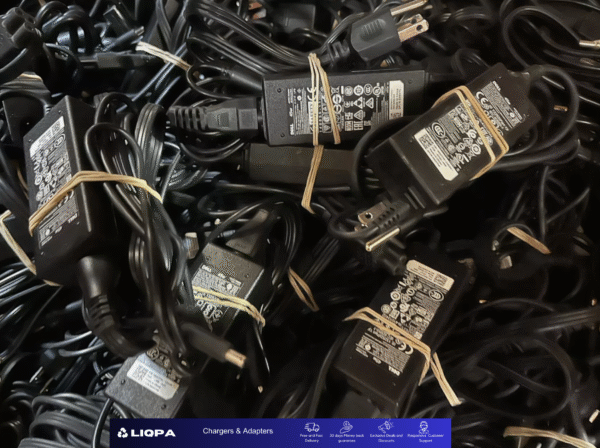 Lot of 10 Dell 45W AC Adapters | 4.5mm Small Tip Laptop Chargers with Power Cords