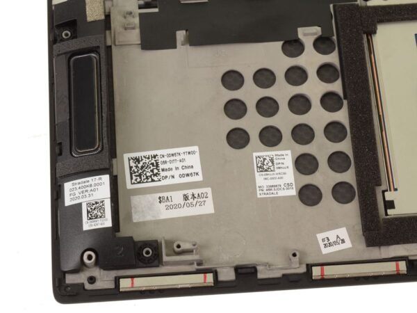 Genuine Dell XPS 17 9700 LCD Laptop Palmrest US/EN Backlit Keyboard Tpad DW67K - Image 2