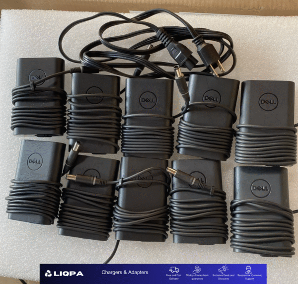 Lot of 50 Dell 65W 19.5V 3.34A Adapter Charger Big Pin