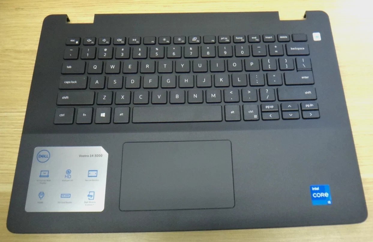 VC7NJ Genuine Dell Vostro 3400 / P132G Palmrest w/ Keyboard + Touchpad W9