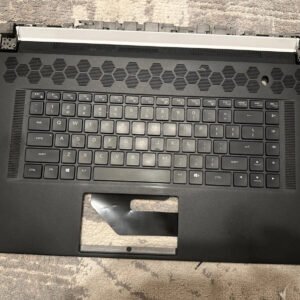 YHR3X Dell Alienware X17 R1 R2 Palmrest Backlit Keyboard W9