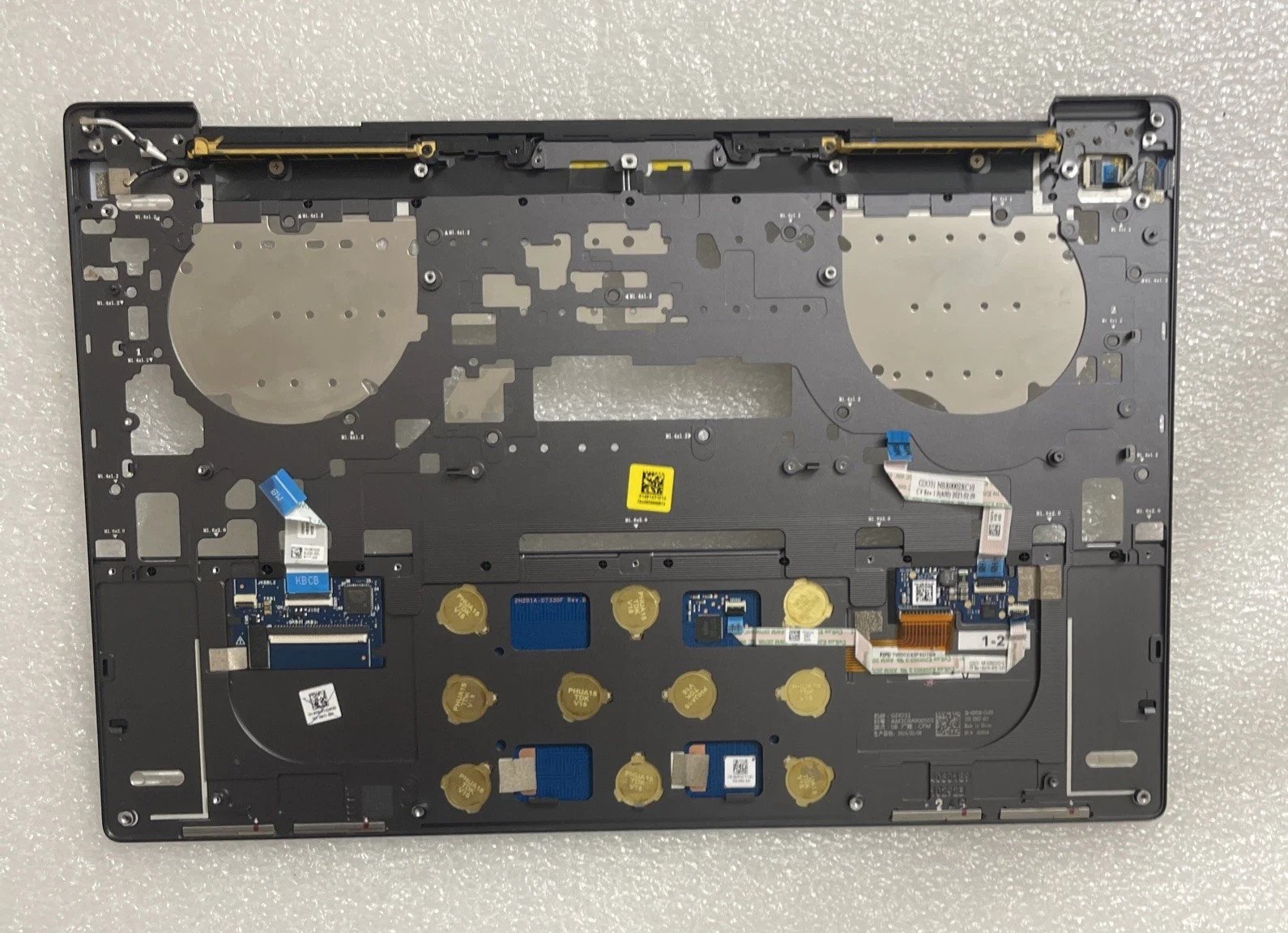 GV96R Dell XPS 9320 Palmrest Touchpad Assembly 7DM7J GV96R S6 W10 - Image 2