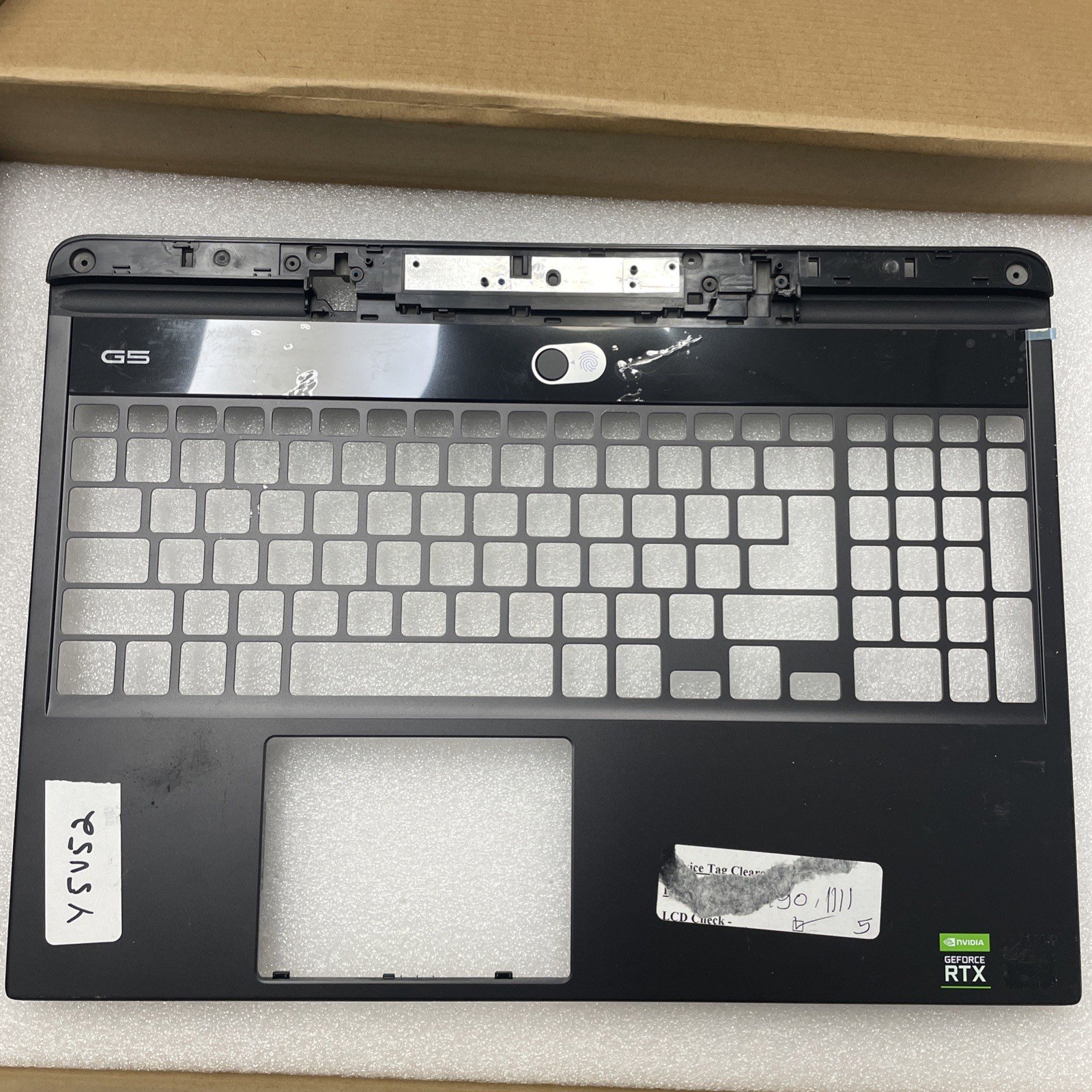 Y5V52 Dell G5 15 5590 FHD Laptop Palmrest Assembly Y5V52 HUA 01 W8