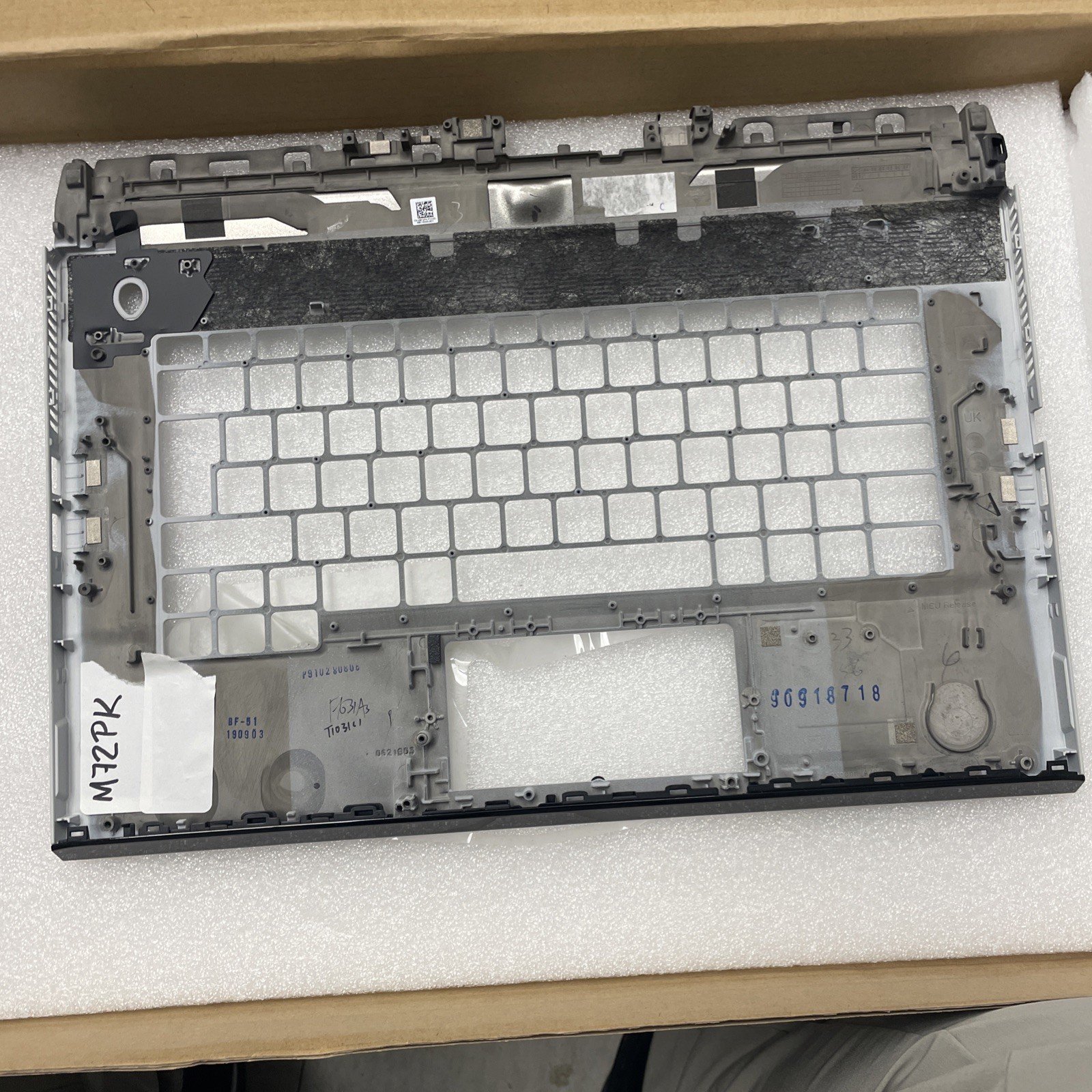 M72PK Dell Alienware M15 R2 Laptop Palmrest Upper Cover Case C Shell 0M72PK W8 - Image 2