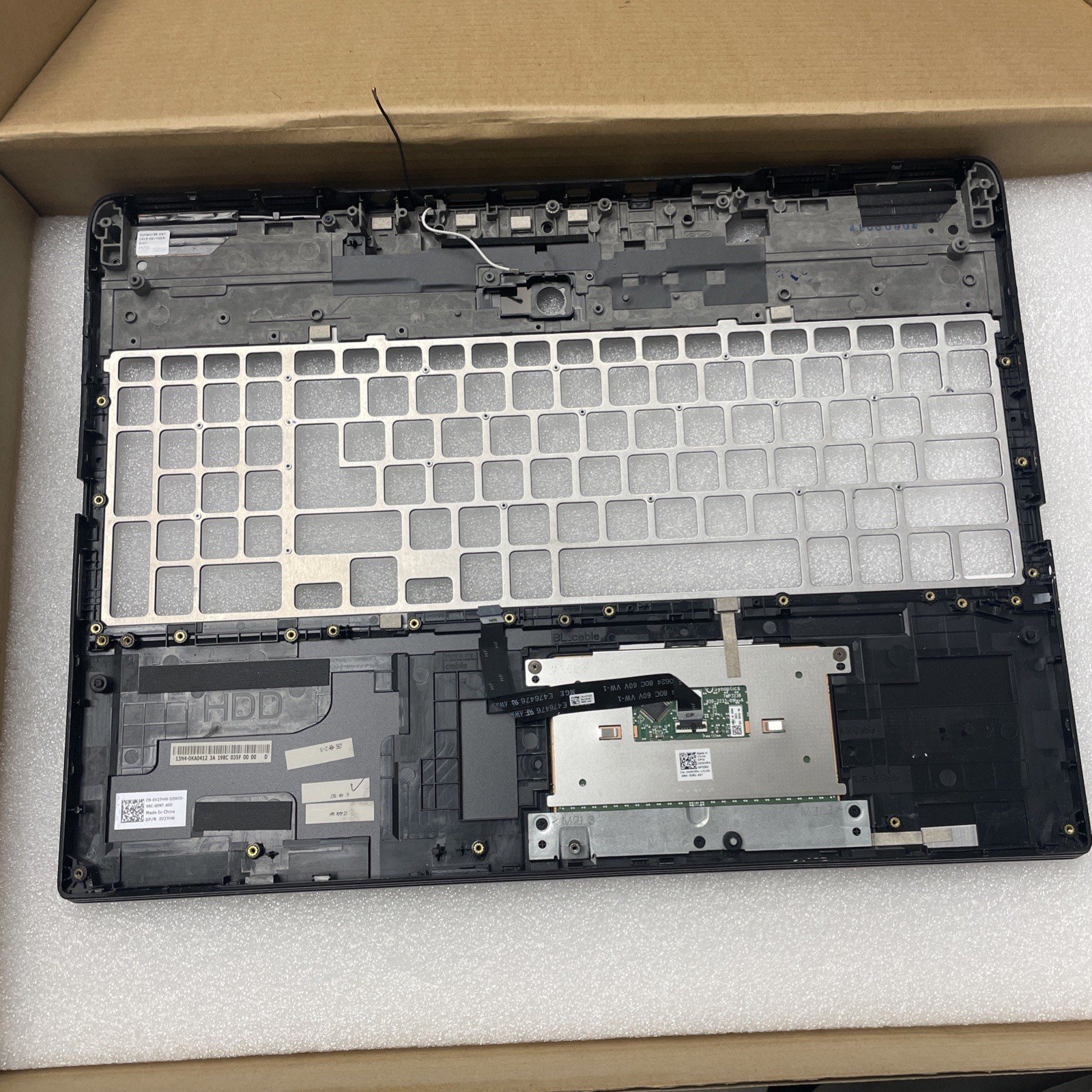 V27HW Dell OEM G7 15 15.6" FHD Laptop Palmrest Assembly AMA01 V27HW W8 - Image 2