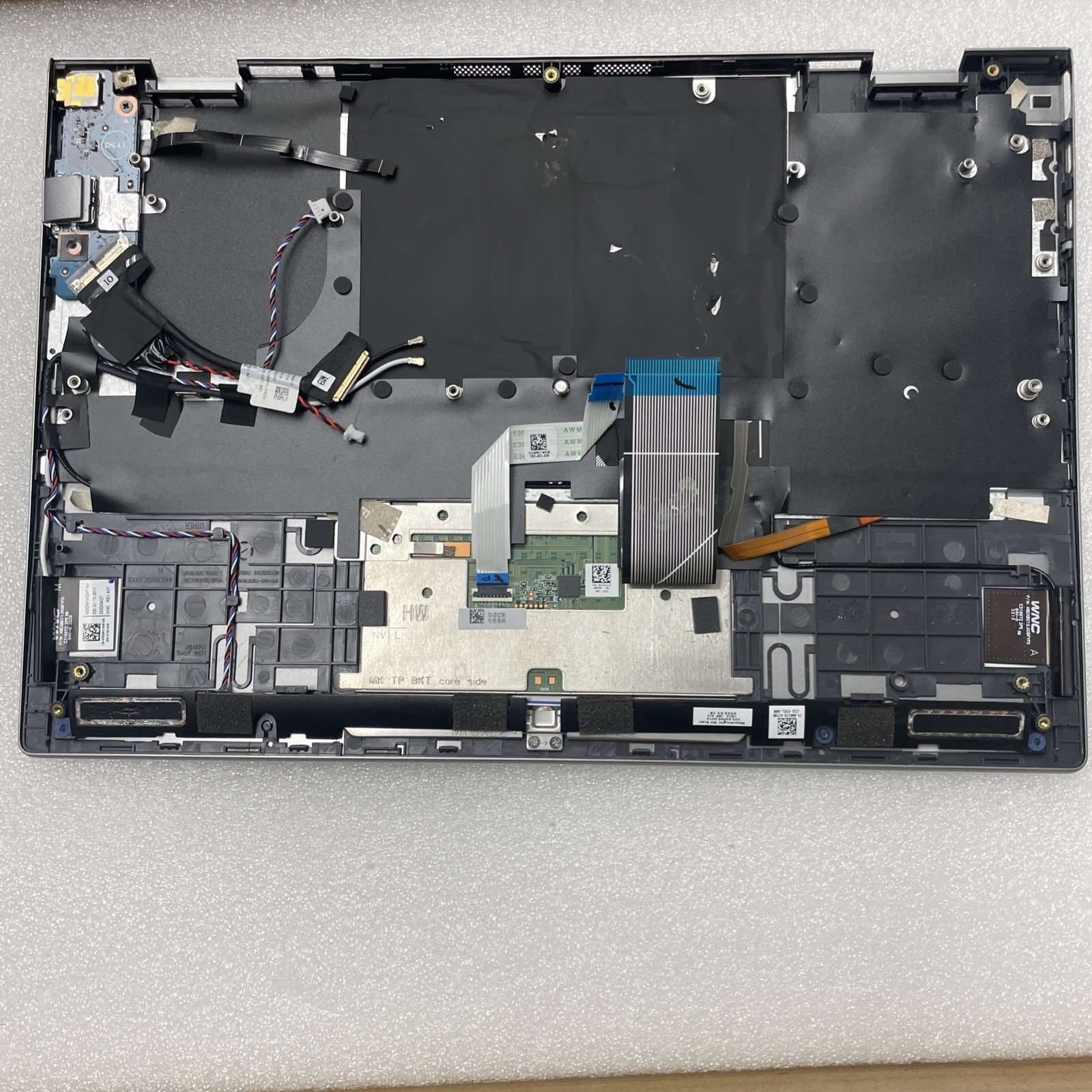 F8DWY Dell Inspiron 13 5310 Laptop Palmrest US Backlit Keyboard WGFFX F8DWY W8 - Image 2