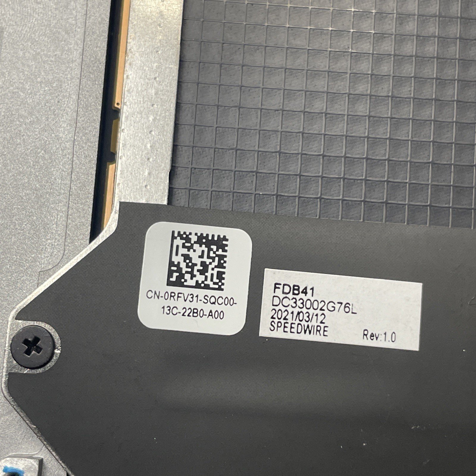 9HX33 Dell Latitude 9420/2-in-1 Palmrest/Touchpad & Keyboard - 09HX33 W8 - Image 3