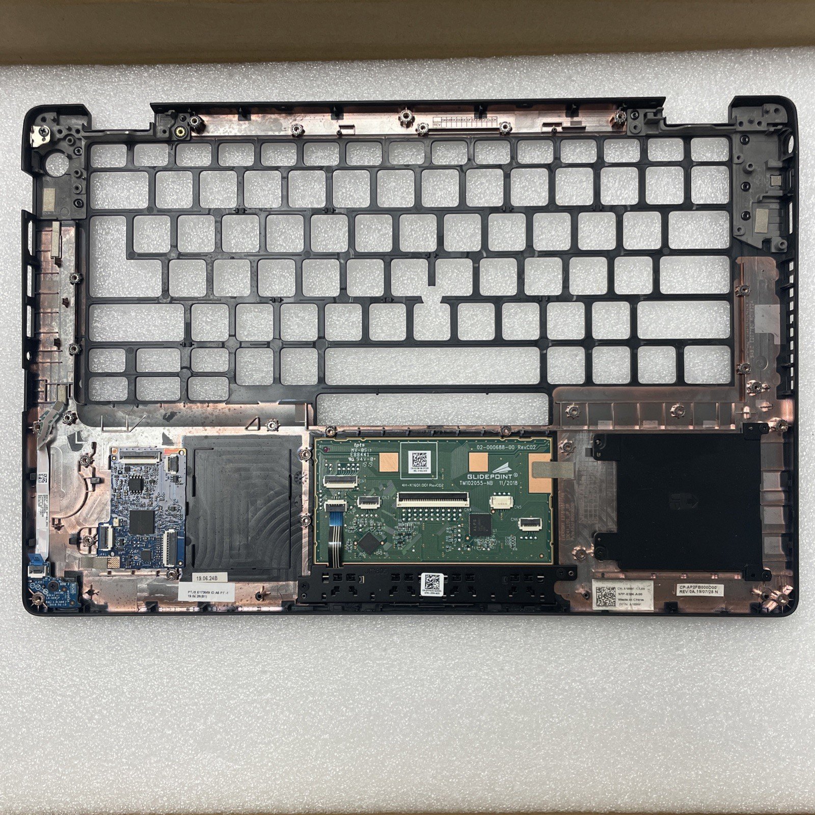 A1899F For Dell Latitude 5400 E5400 Palmrest Keyboard Bezel Upper Case Cover W8 - Image 2