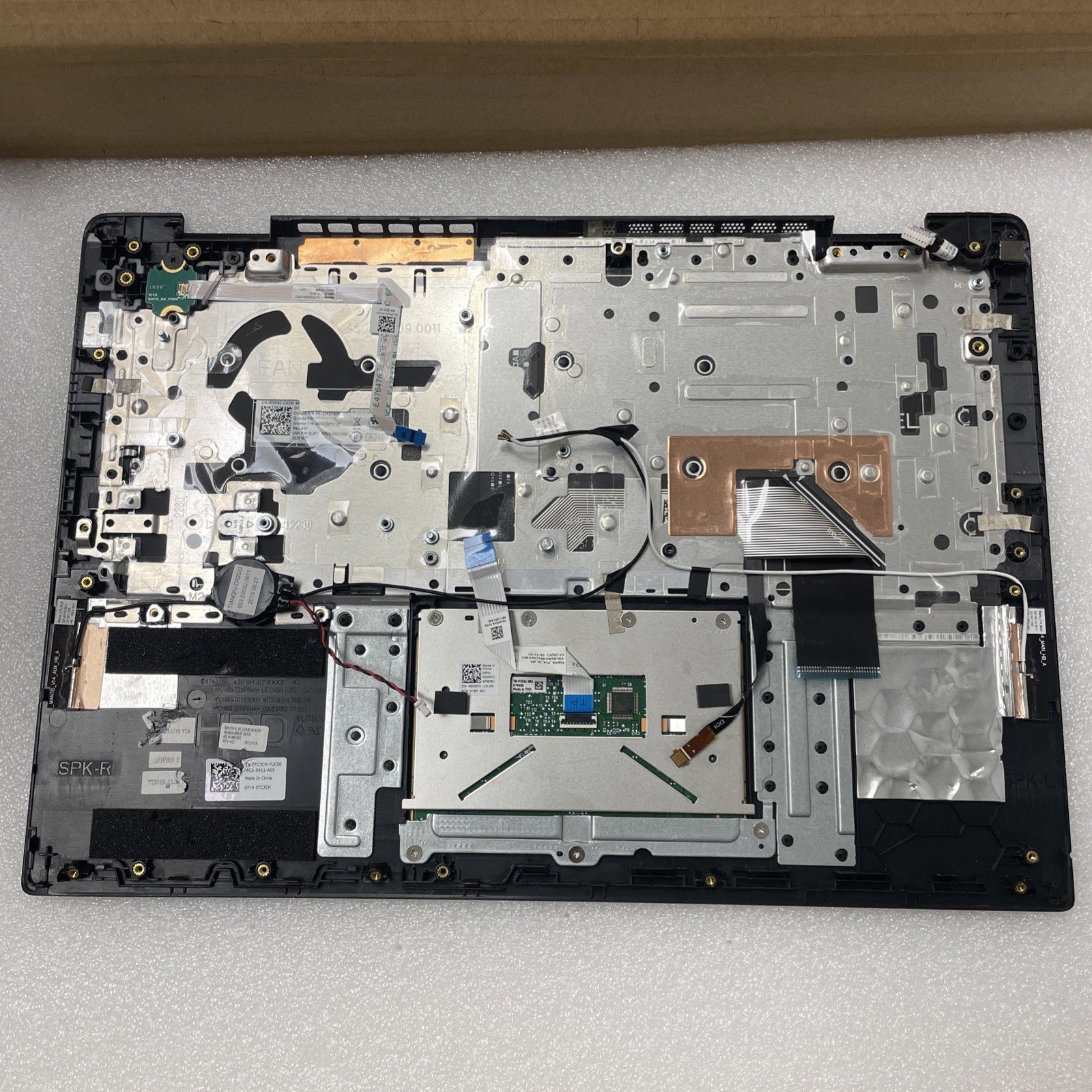 TC3CH Dell Vostro 5490 Palmrest Keyboard Assembly No BL AMA01 TC3CH RY9PM W7 - Image 2