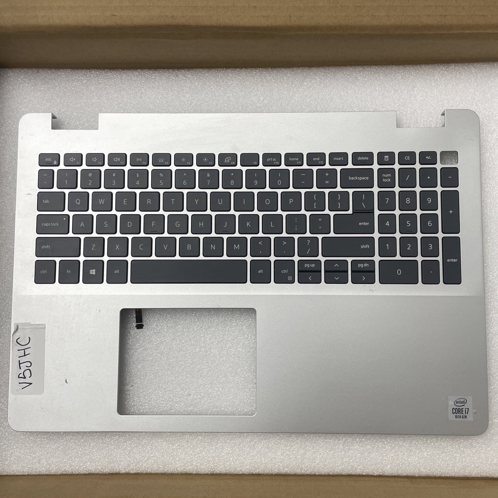 V5JHC Palmrest Cover + Backlit Keyboard for Dell Inspiron 5593 0V5JHC W7 - Image 2