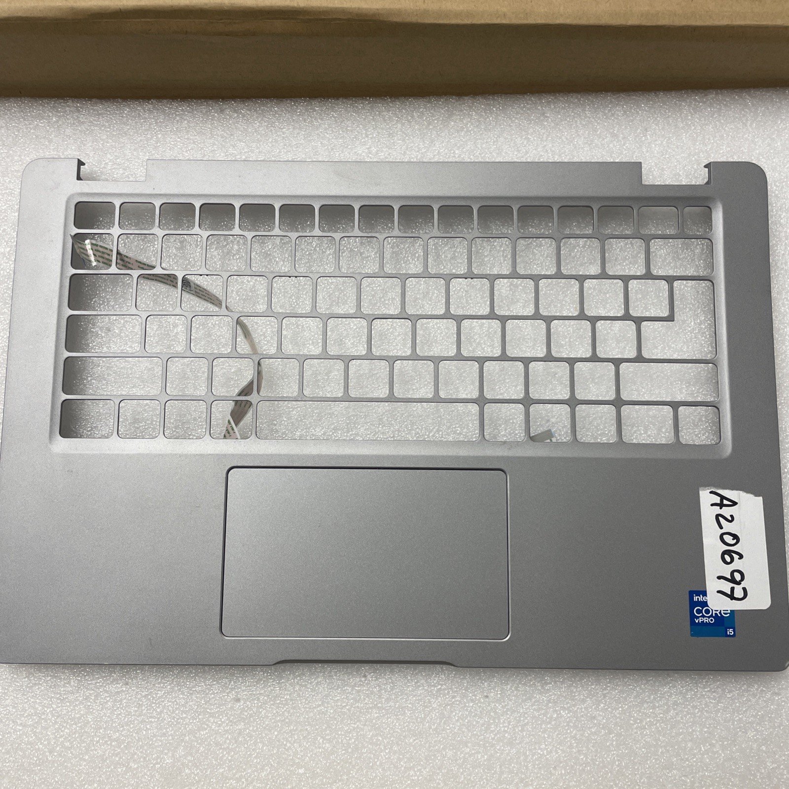 A20697 Dell Latitude 5420 E5420 Laptop Palmrest Touchpad Upper Silver W7