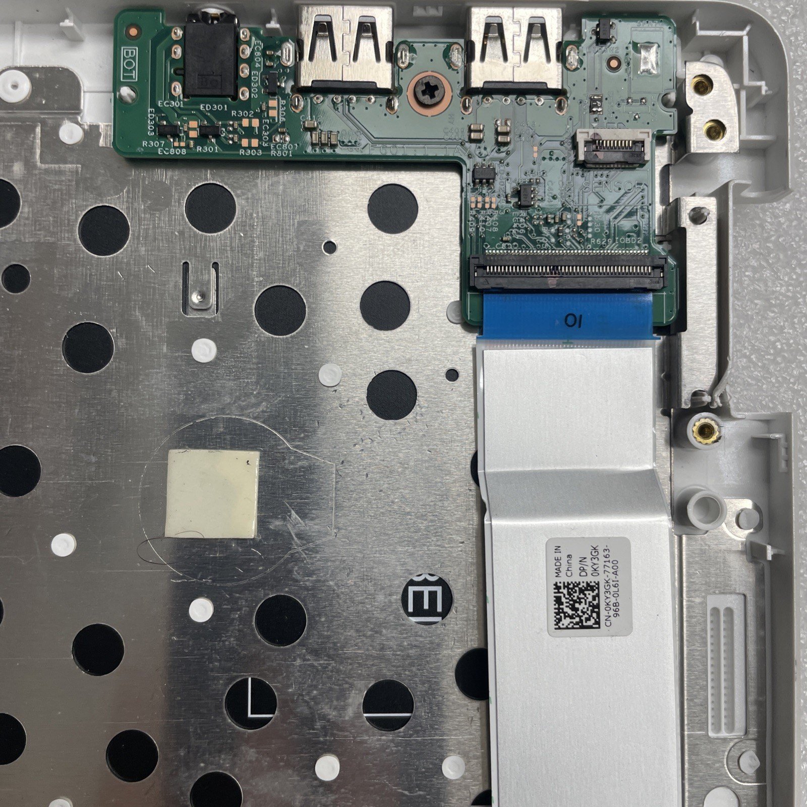 5HNCG Dell Inspiron 11 3180 3185 Palmrest US Keyboard Touchpad GYD44 W7 - Image 4