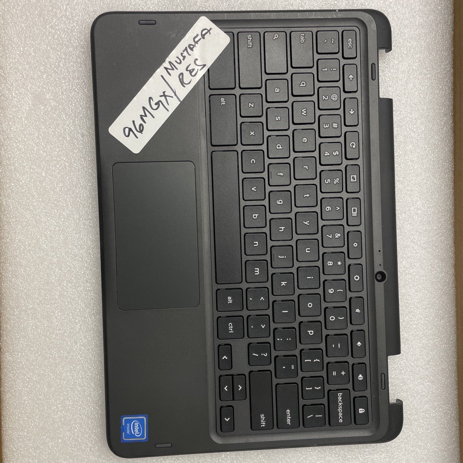 96MGX Dell Chromebook 11 5190 Palmrest Touchpad US-EN Keyboard HUI09 096MGX W7