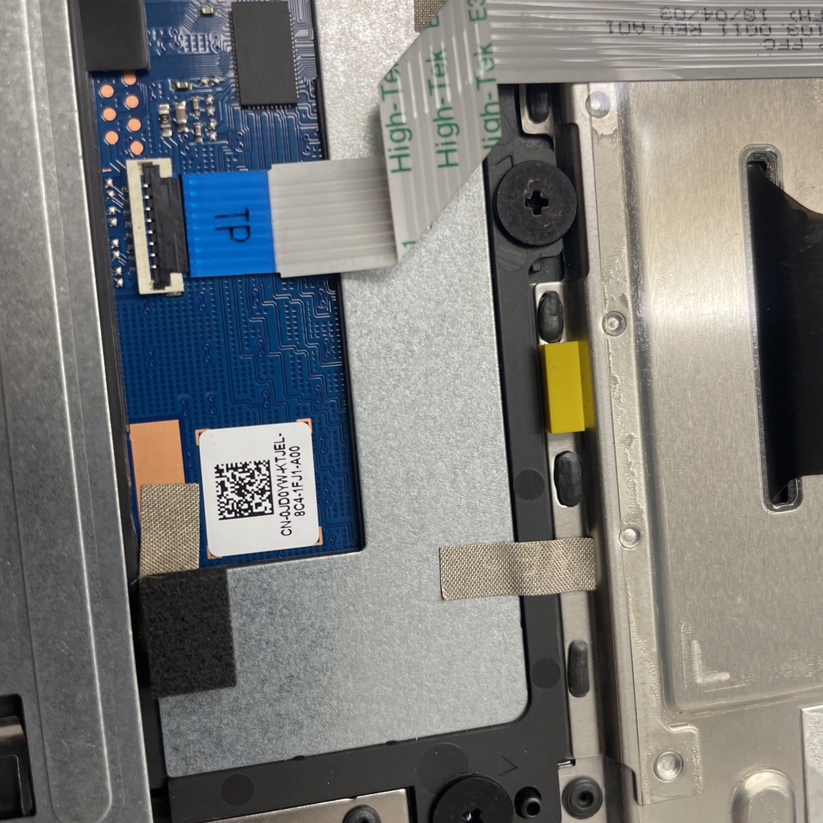 96MGX Dell Chromebook 11 5190 Palmrest Touchpad US-EN Keyboard HUI09 096MGX W7 - Image 4