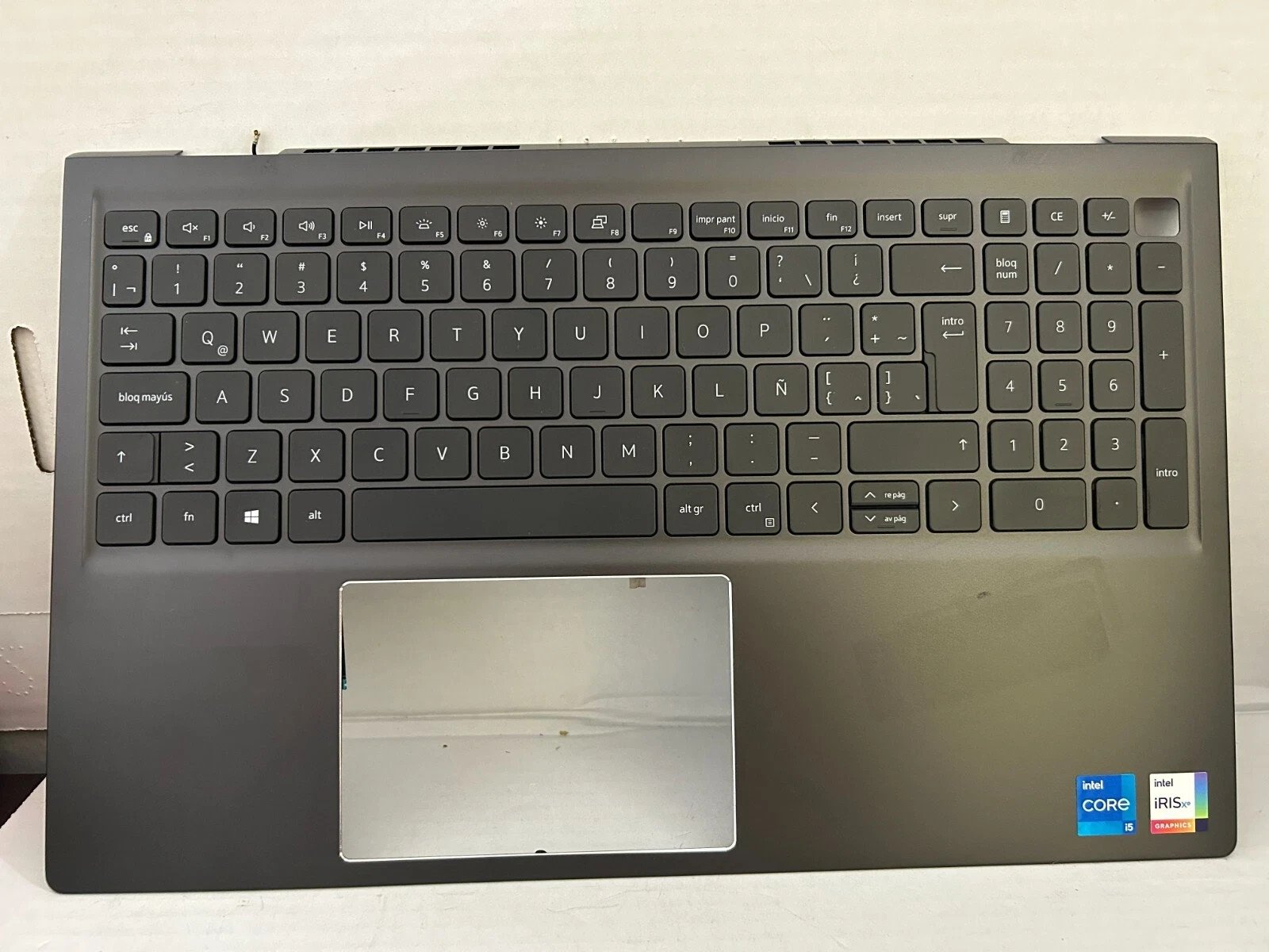 89XWN DELL INSPIRON 15 15.6" PALMREST SPANISH BACKLIT KEYBOARD 089XWN W2