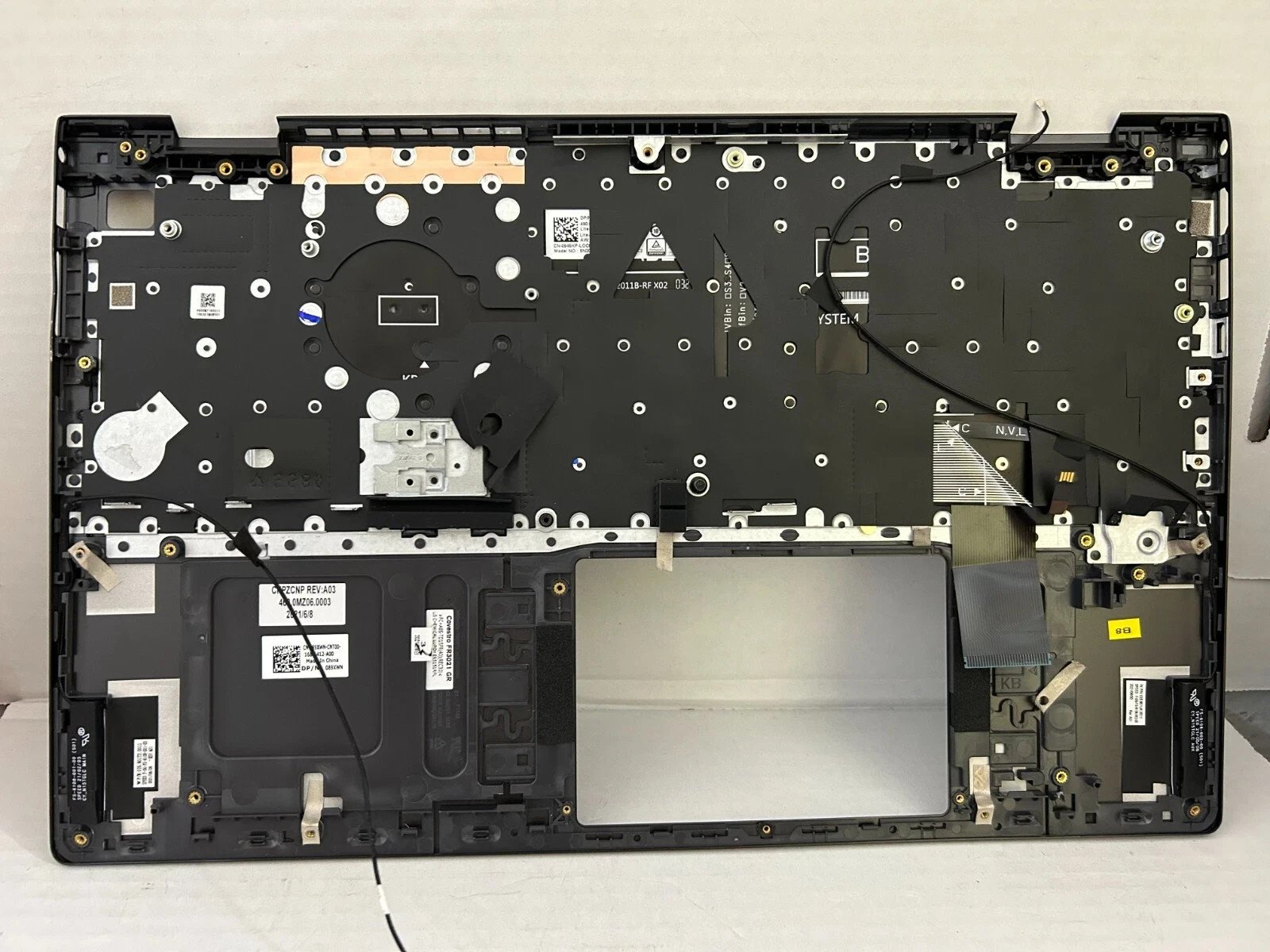 89XWN DELL INSPIRON 15 15.6" PALMREST SPANISH BACKLIT KEYBOARD 089XWN W2 - Image 2