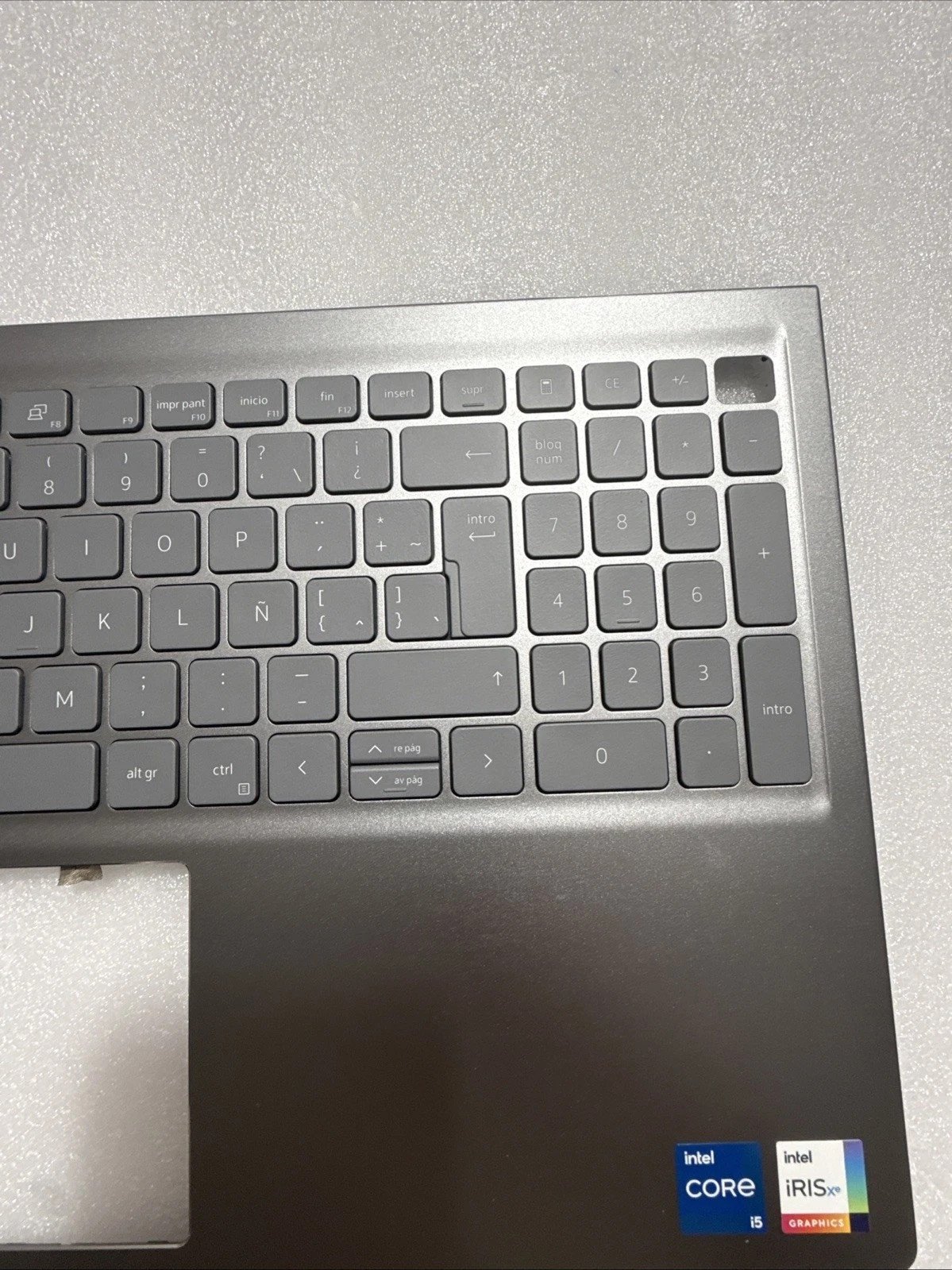 6P0TG Palmrest Backlit Keyboard Cover Dell Inspiron 15 Pro 5510 5515 06P0TG W2 - Image 3