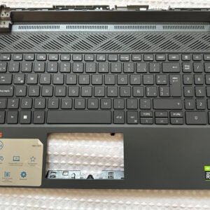 MF33N Dell Inspiron 15 G15 5510 5515 Palmrest Spanish Backlit Keyboard p56