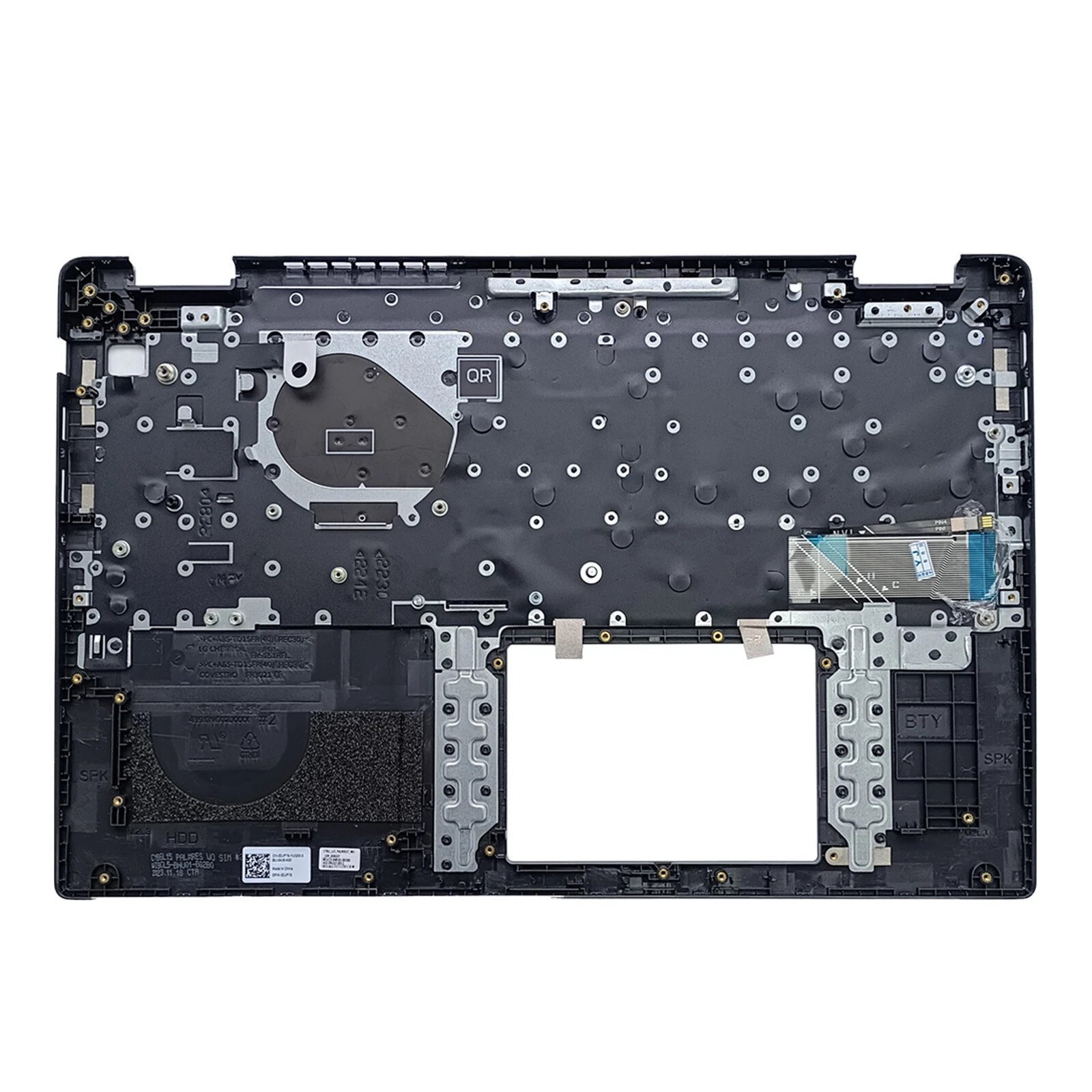 0DJP76 Dell Latitude 3520 E3520 Palmrest Cover W/Backlit Keyboard Black p56 - Image 2