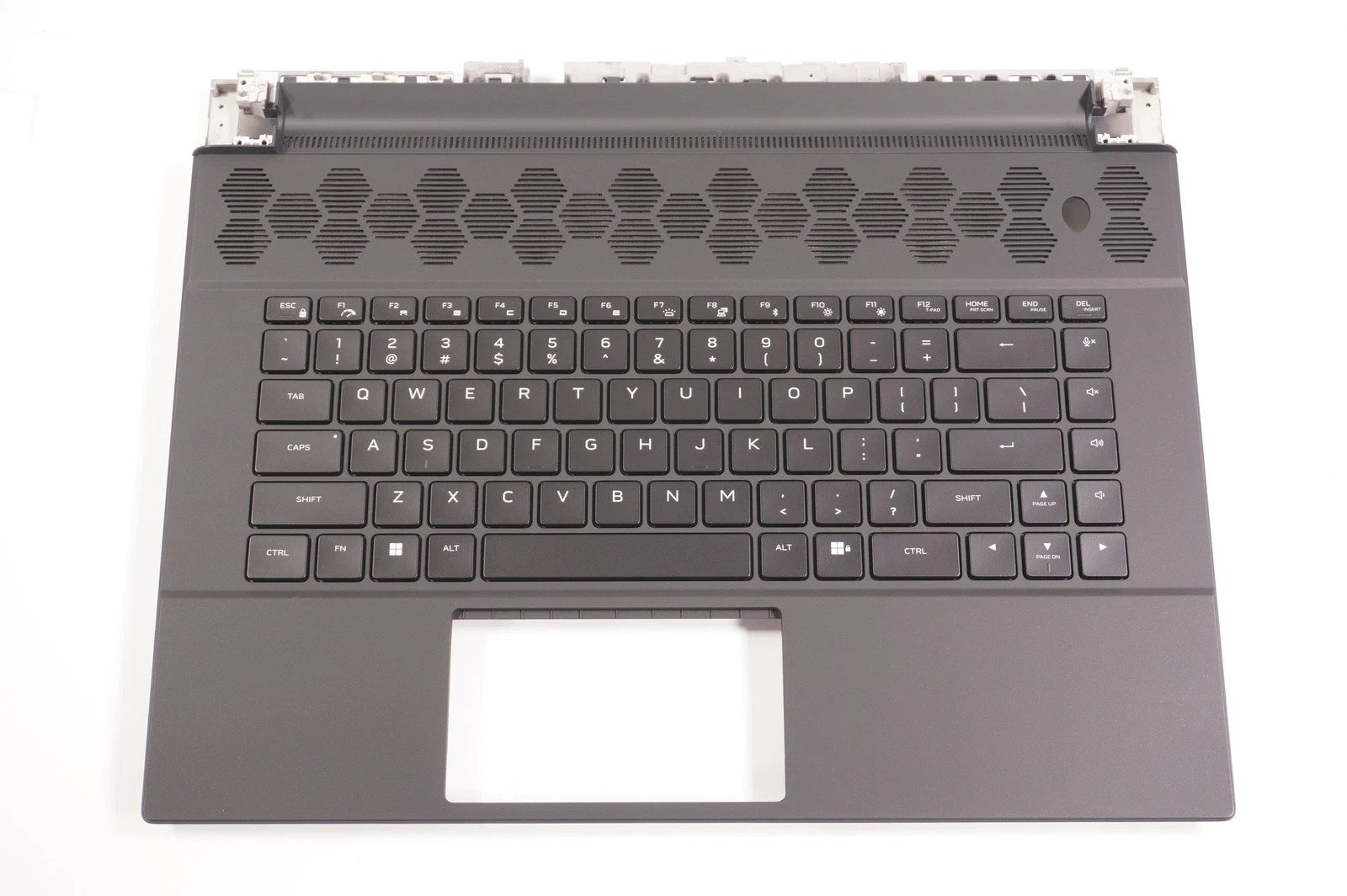 NC97W Alienware US Palmrest Keyboard Black 0NC97W AWM16-7602BLK-PUS p56 - Image 2