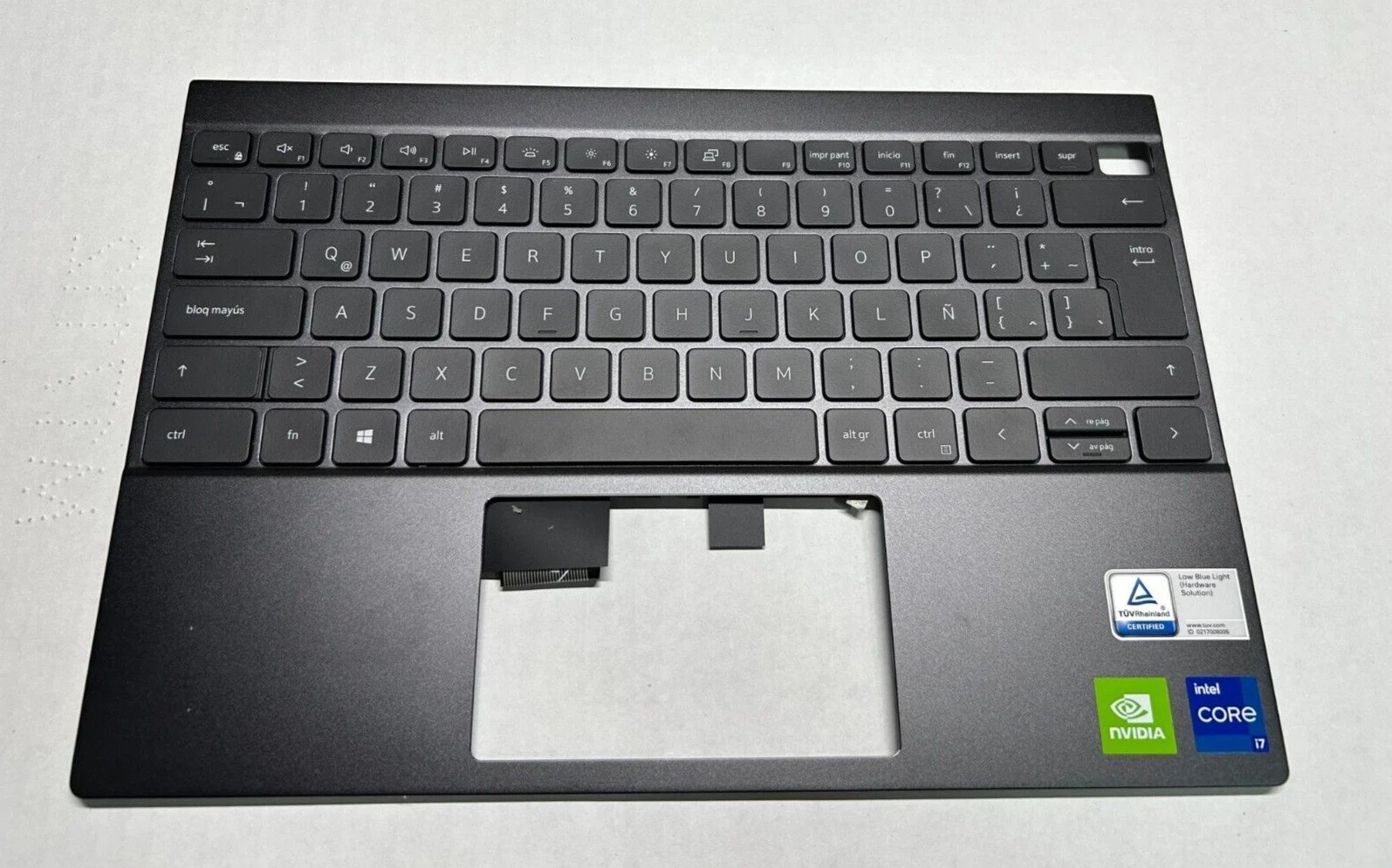 WYT28 Dell Vostro 5310 Palmrest Latin Spanish Backlit Keyboard 0WYT28 p56