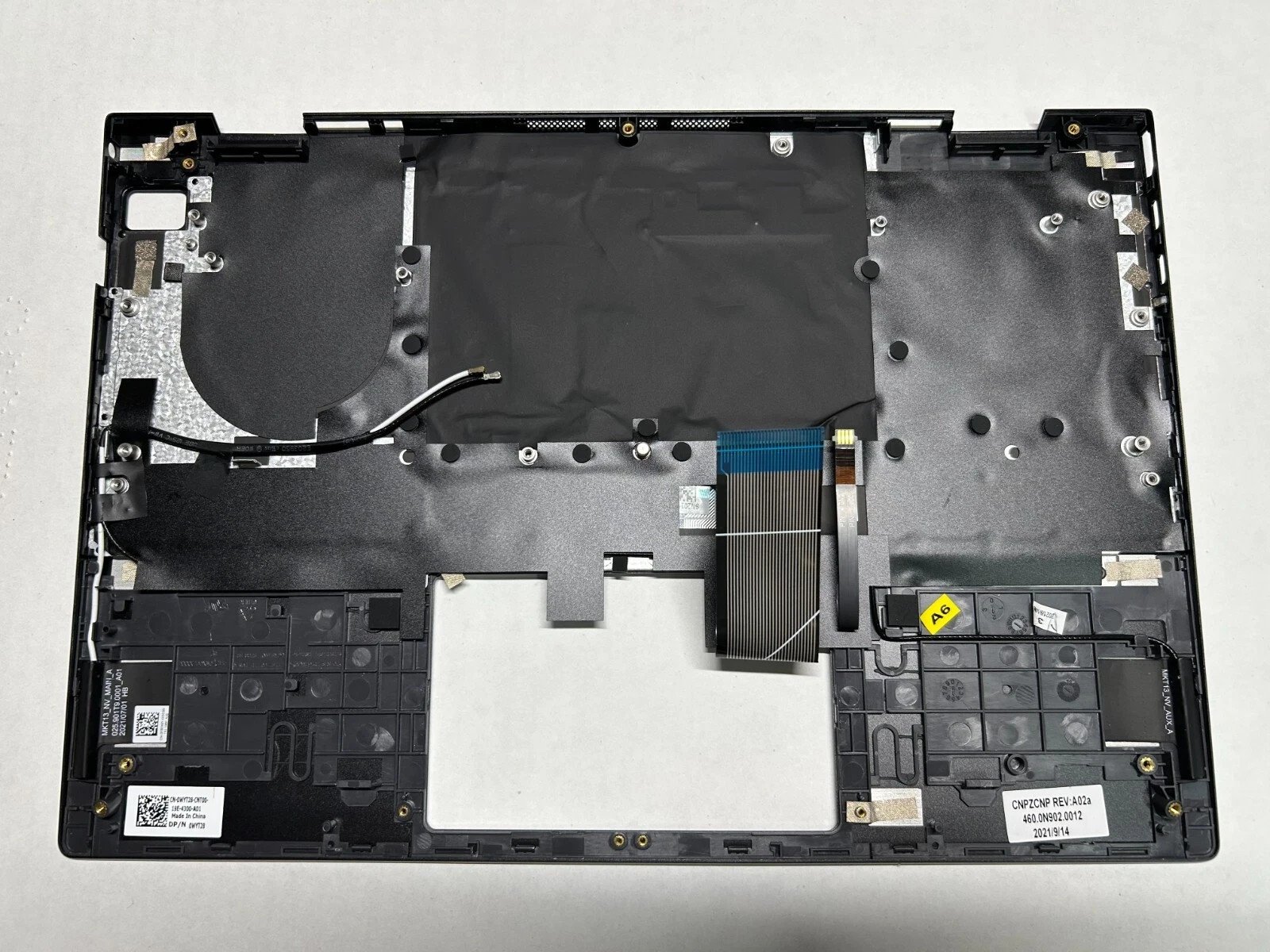 WYT28 Dell Vostro 5310 Palmrest Latin Spanish Backlit Keyboard 0WYT28 p56 - Image 2