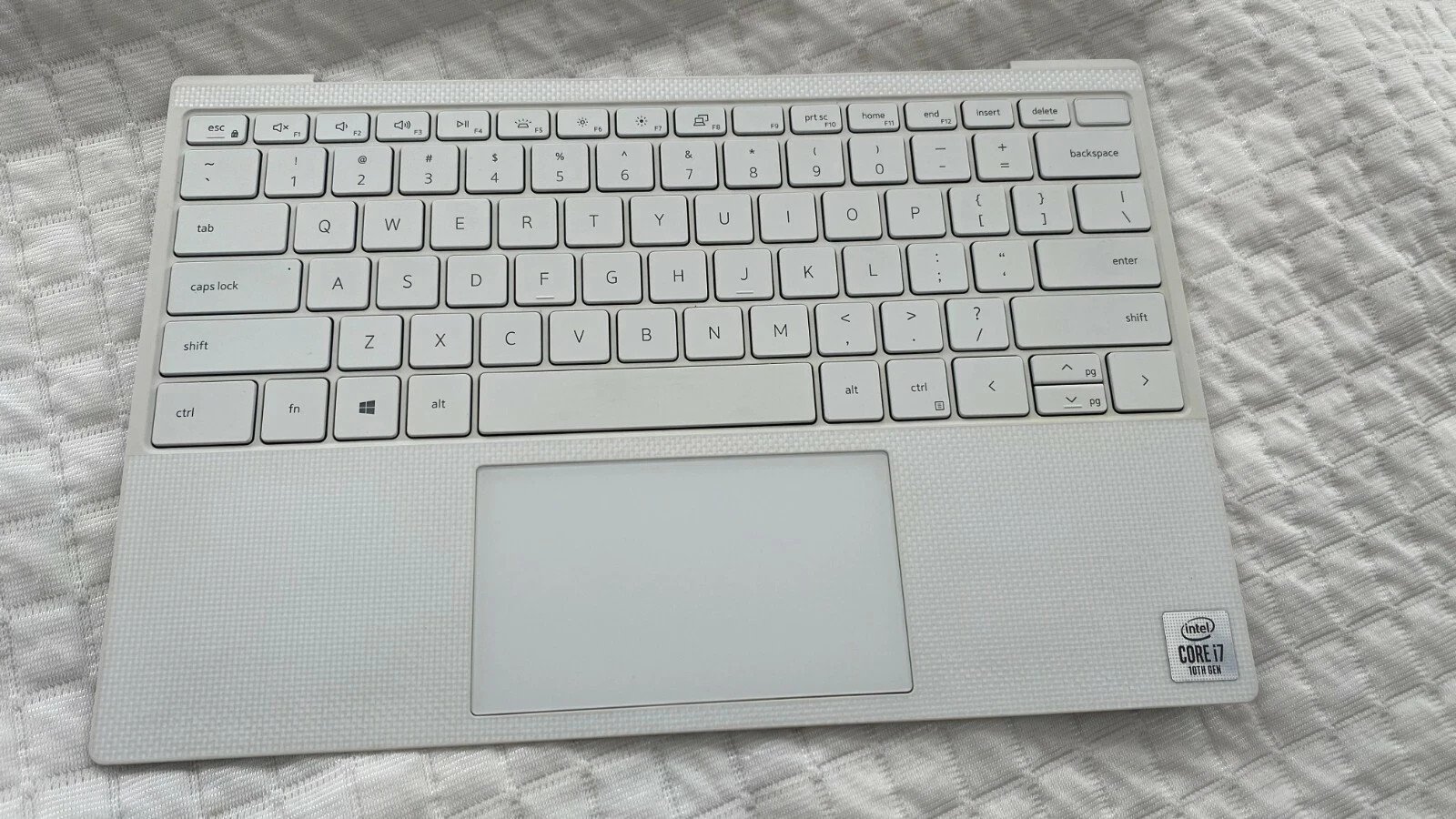 T0HDM Dell XPS 13 9300 Palmrest Touchpad Keyboard GT8XM M60X1 T0HDM p56