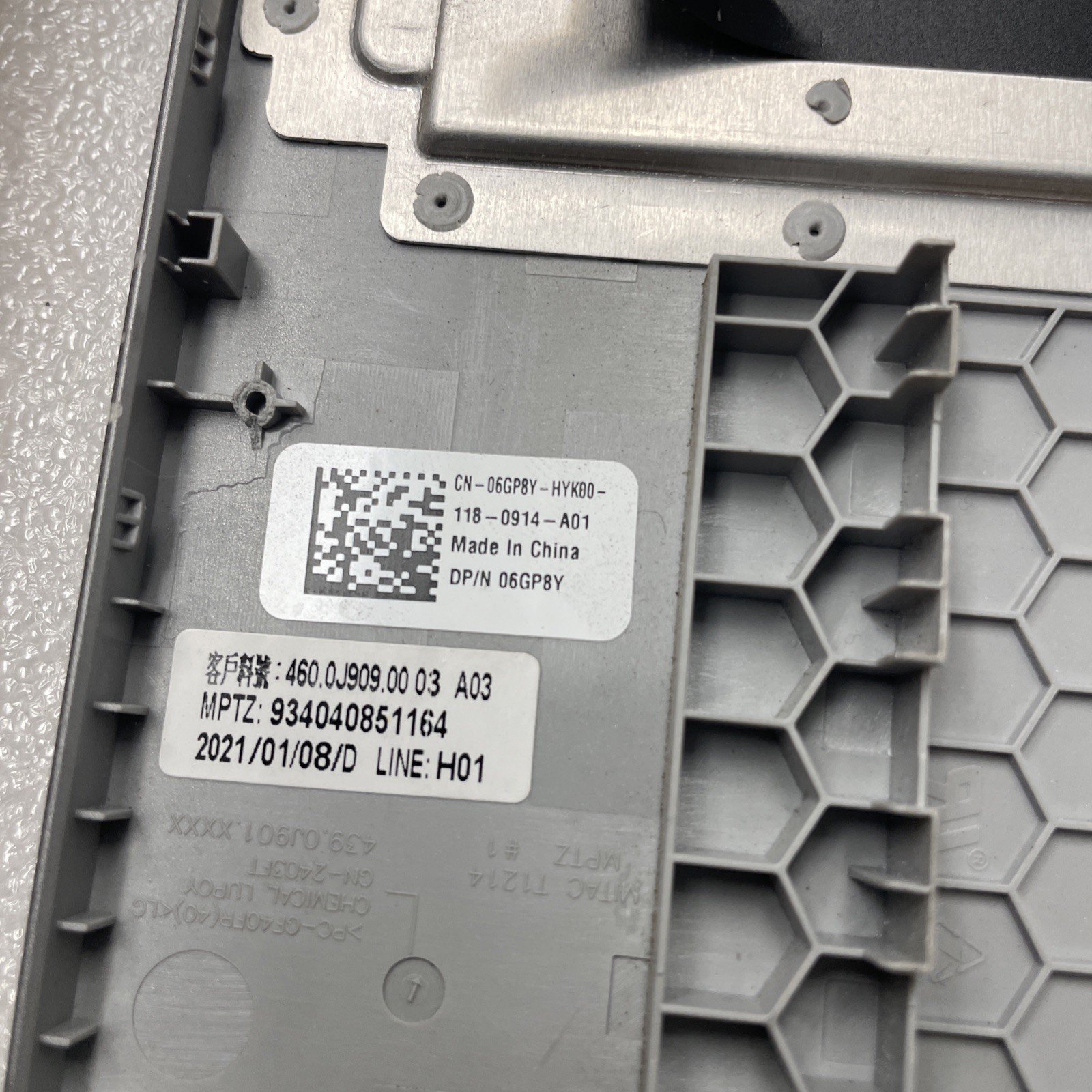 6GP8Y Us-english M18nsc-us Single-pointing Qwerty Backlit Keyboard 6GP8Y P26 - Image 4