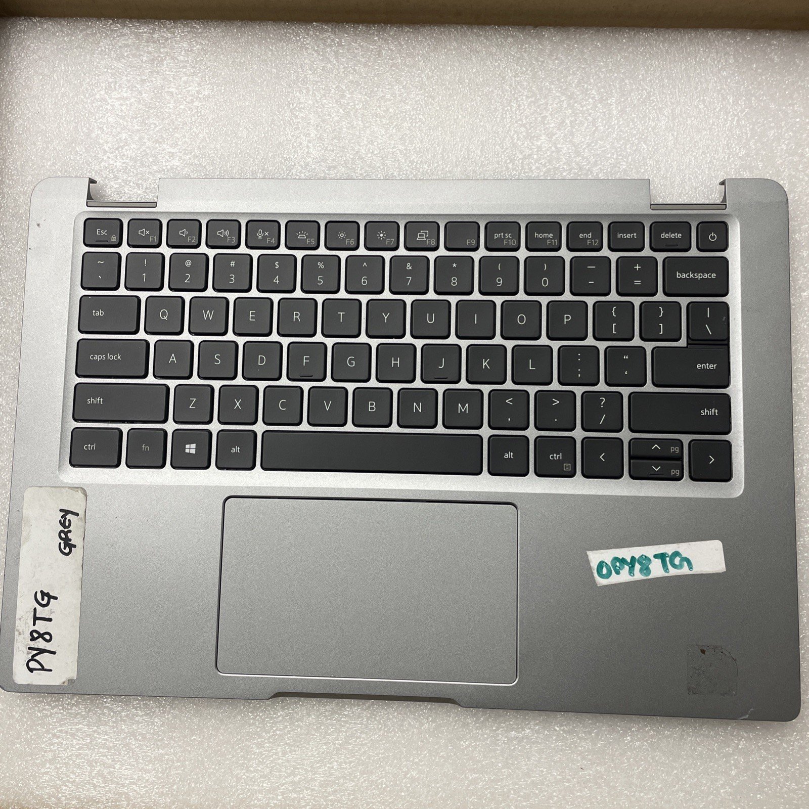 PY8TG DELL Latitude 7300 Palmrest Touchpad US Backlit Keyboard Speaker PY8TG P26