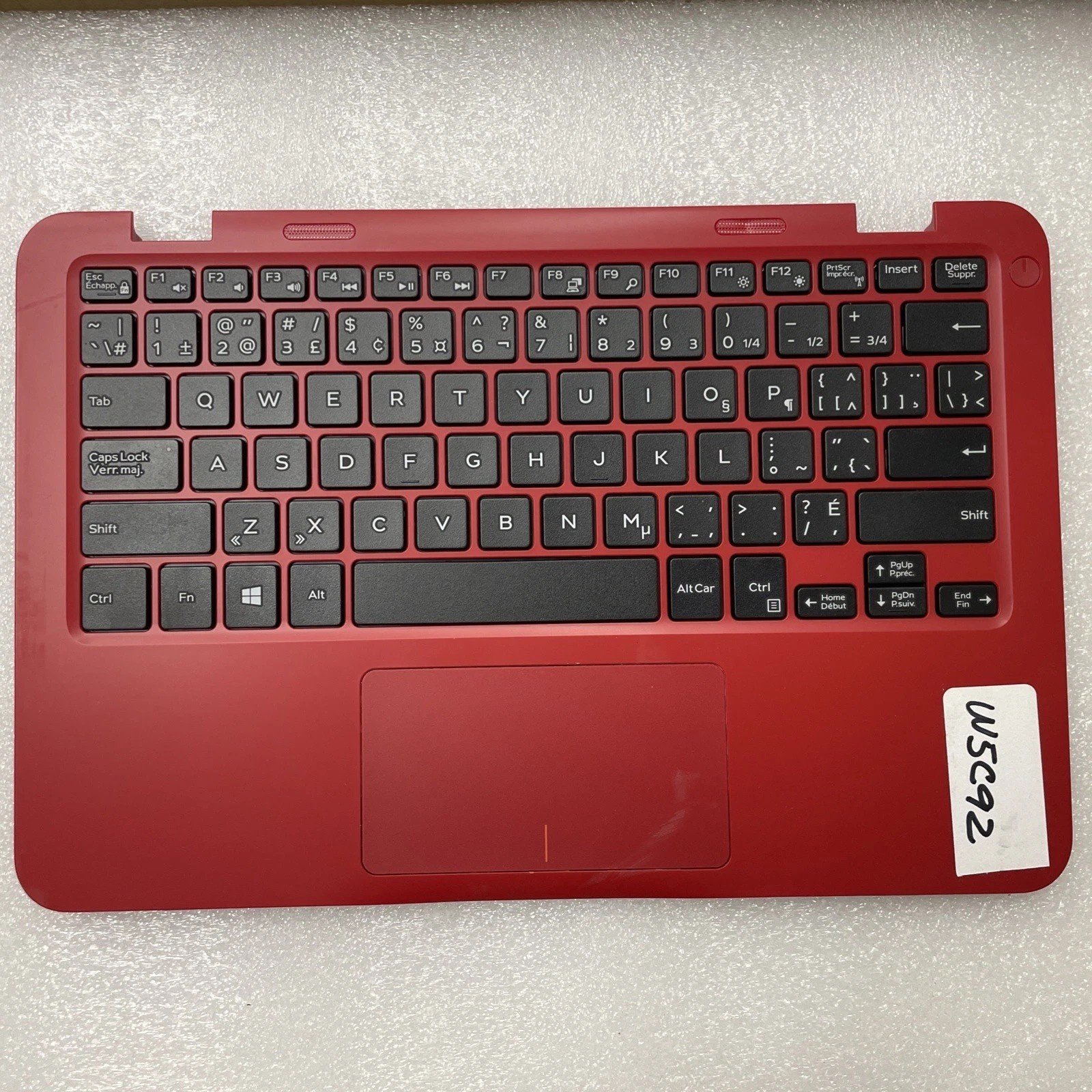 W5C92 Dell OEM Inspiron 3162 3164 Palmrest Touchpad Keyboard Assembly W5C92 P26