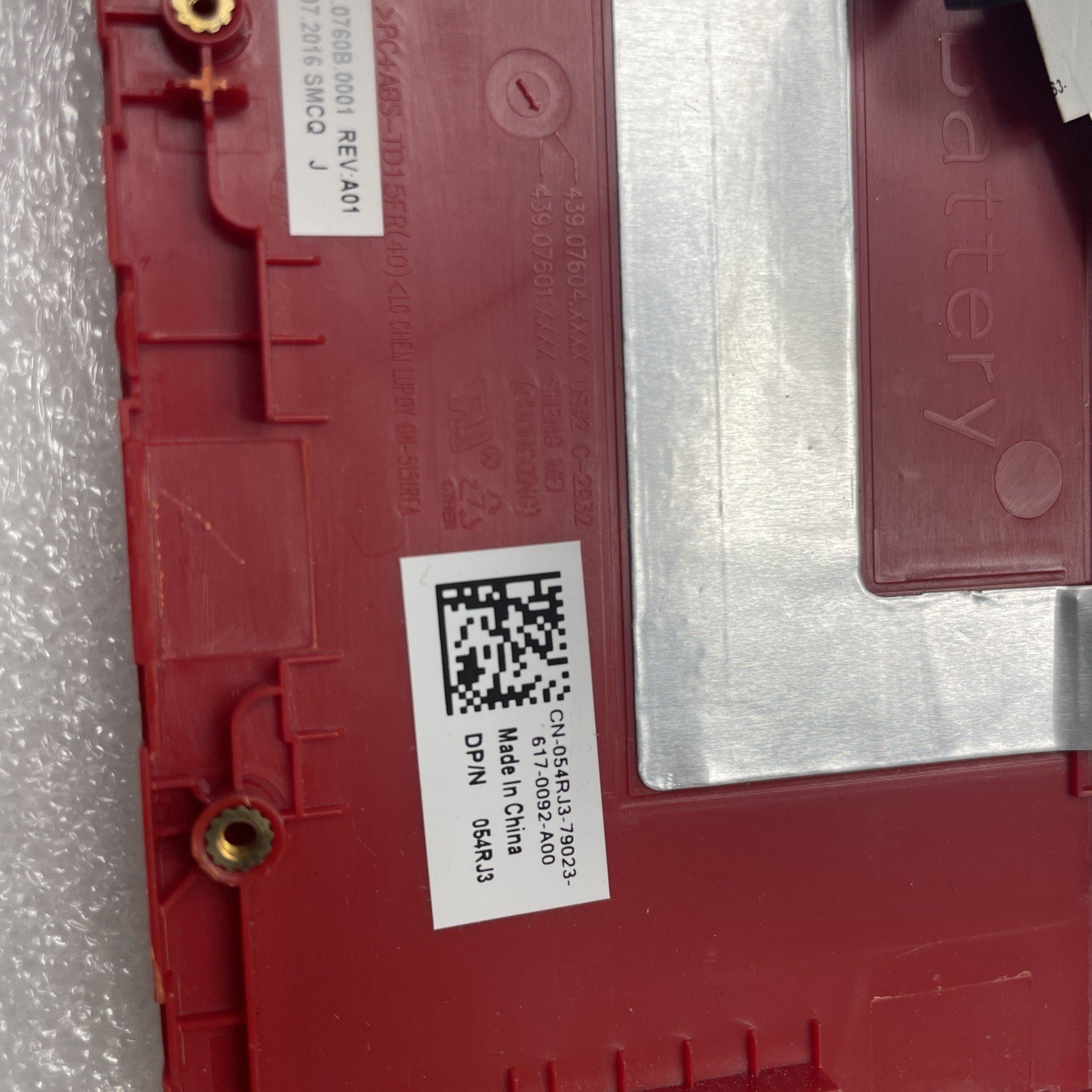 W5C92 Dell OEM Inspiron 3162 3164 Palmrest Touchpad Keyboard Assembly W5C92 P26 - Image 4