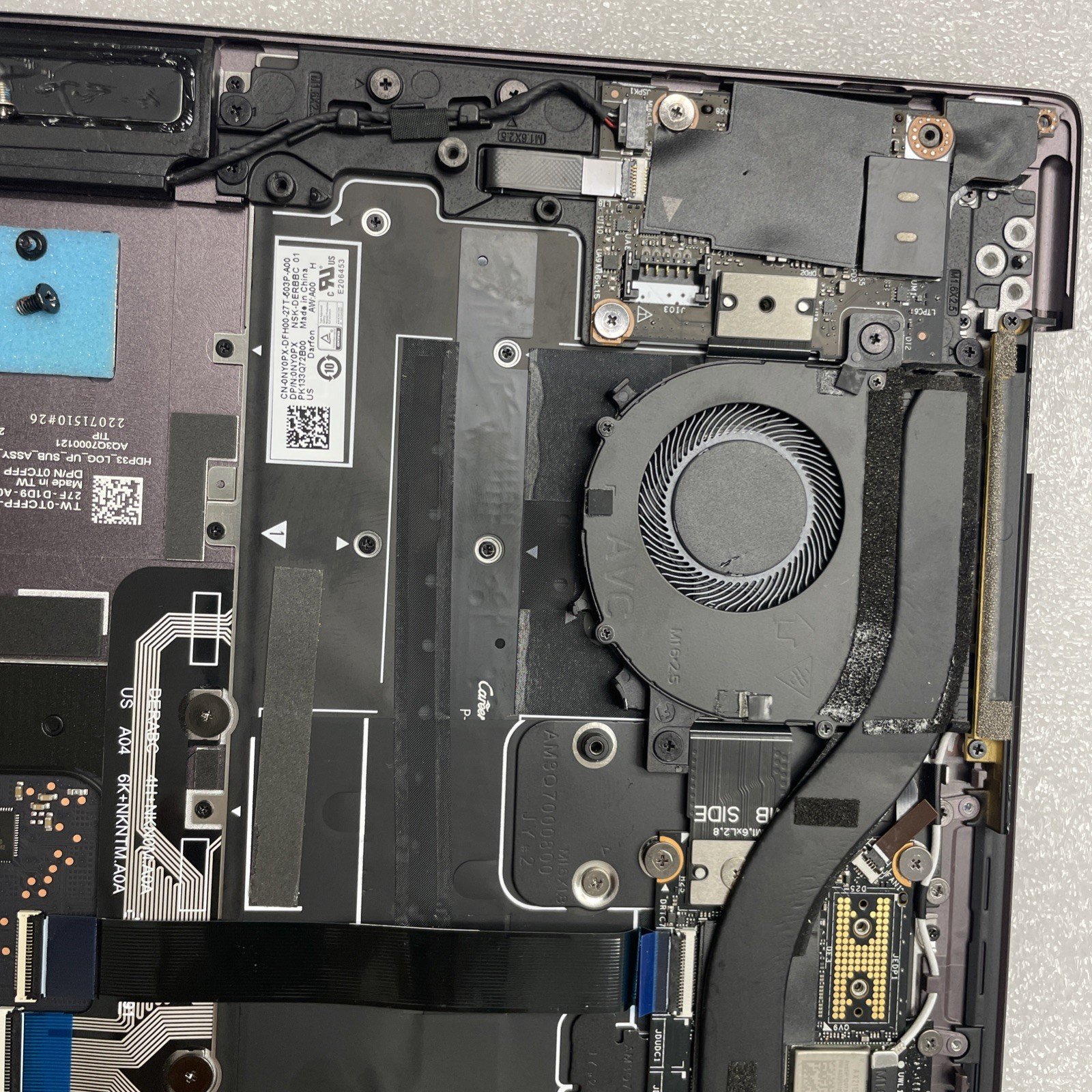 TCFFP Dell XPS13 9315 XPS 9315 Palmrest Keyboard Shell 0TCFFP P26 - Image 3