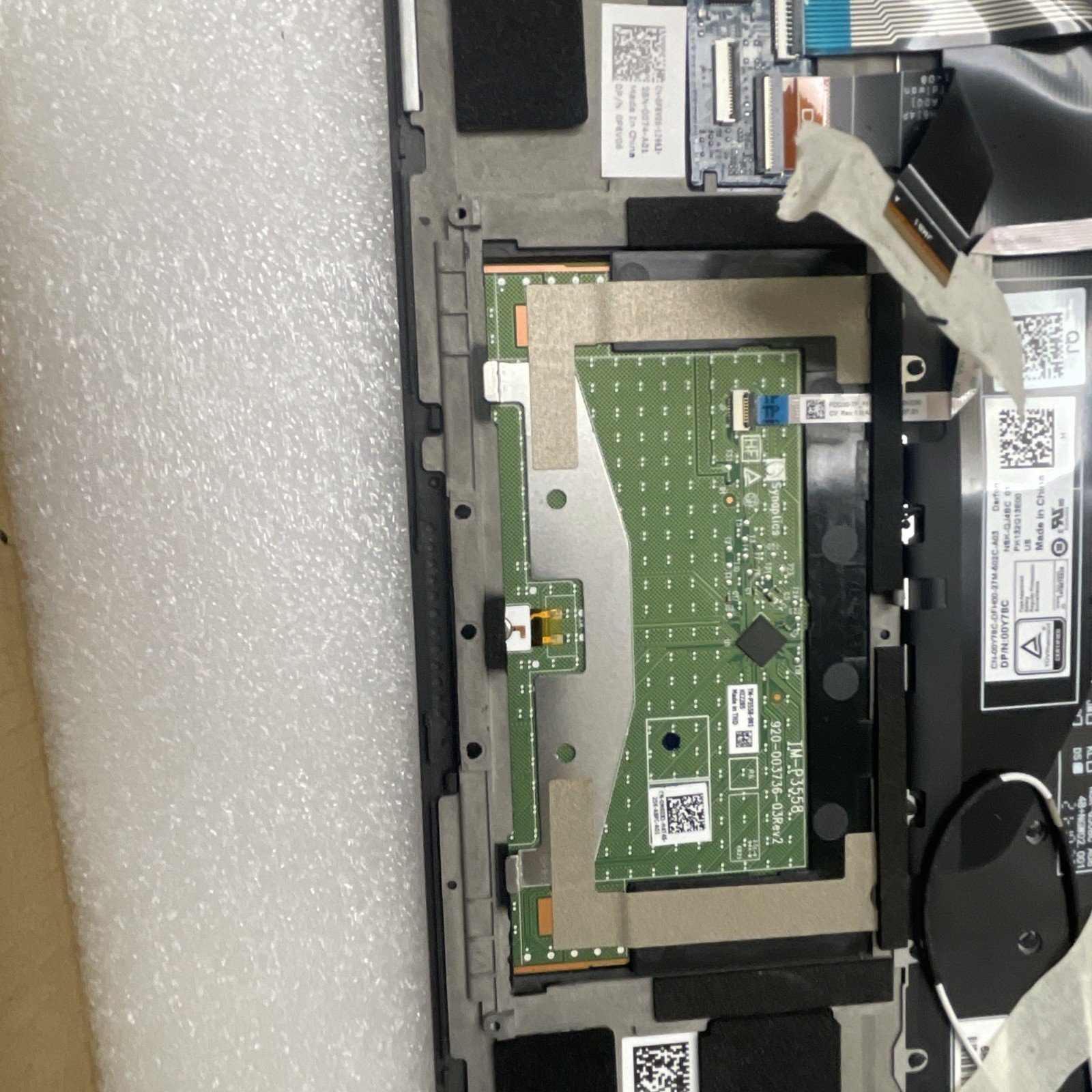 Genuine Dell XPS 9300 LCD Palmrest Touchpad FPR US/EN BCL Keyboard Y75C4 P26 - Image 4