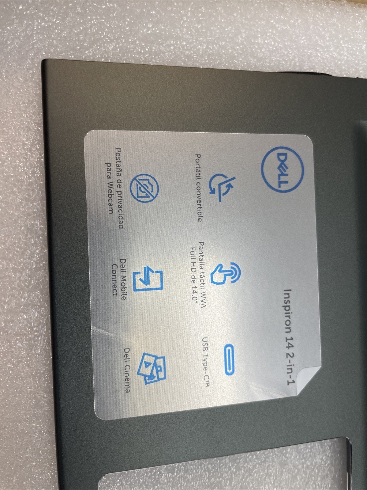 VJ2PX Dell Inspiron 14 5410 7415 2-in-1 Palmrest US Backlit Keyboard VJ2PX - Image 3