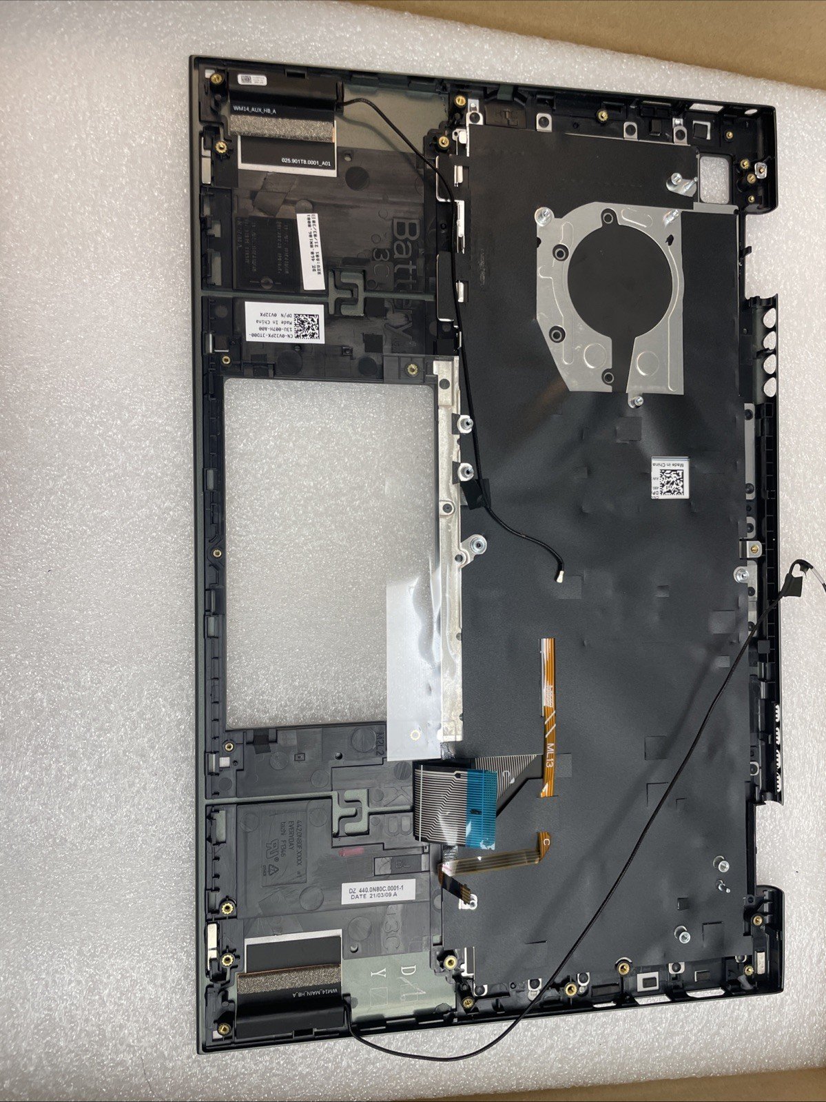 VJ2PX Dell Inspiron 14 5410 7415 2-in-1 Palmrest US Backlit Keyboard VJ2PX - Image 4