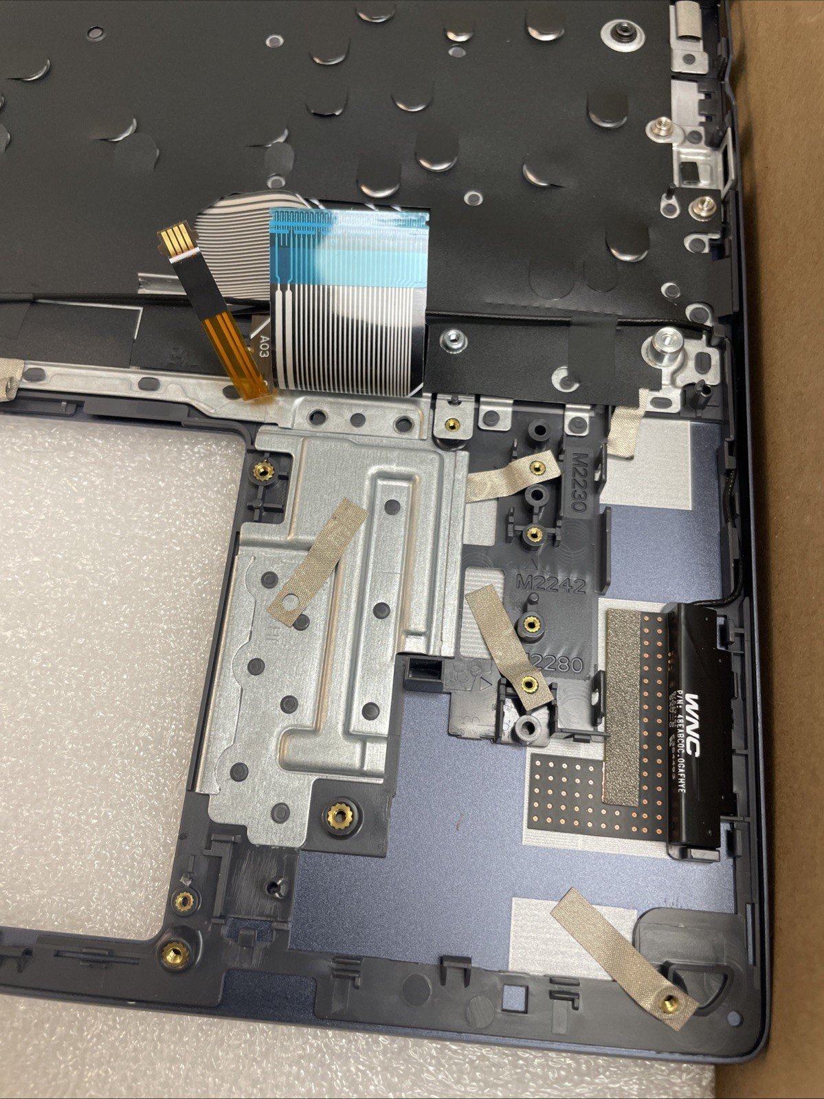 P93G9 Genuine Dell Inspiron 15 5501 Palmrest w/ Keyboard + Touchpad 0P93G9 P11 - Image 4