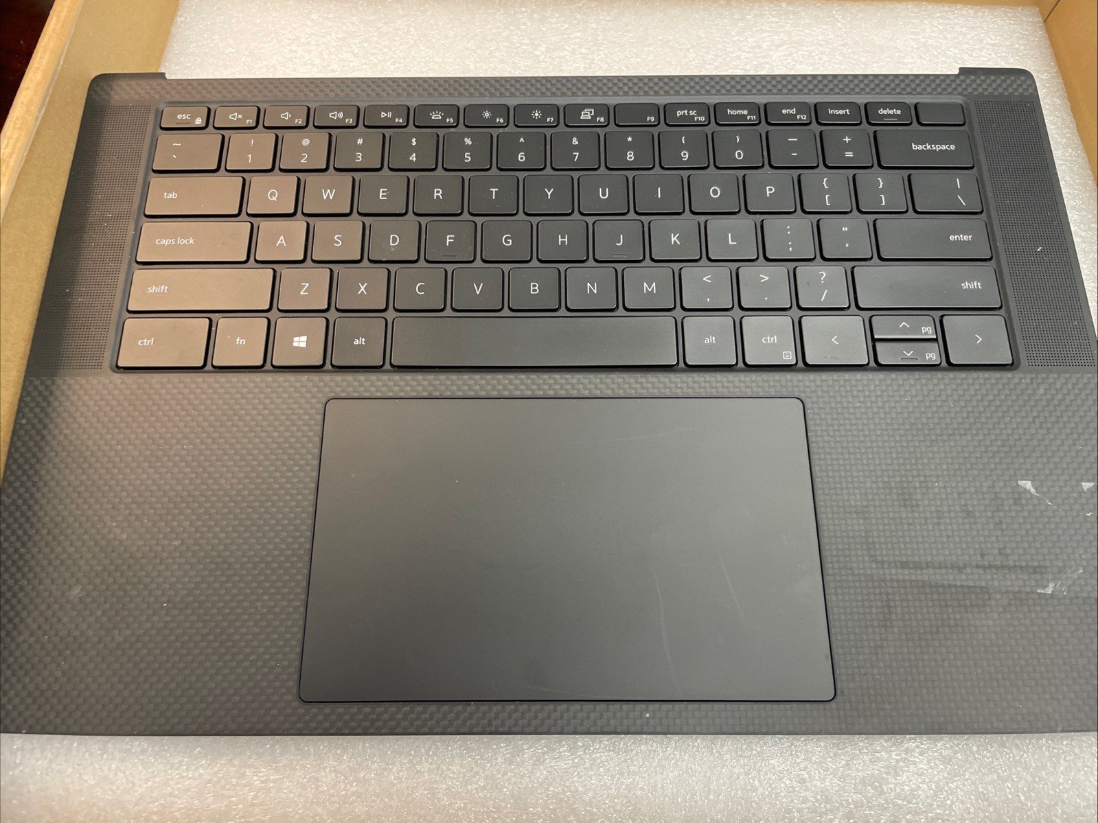 DKFWH DELL XPS 9500 9510 9520 9530 Palmrest backlit Keyboard touchpad 0DKFWH P11