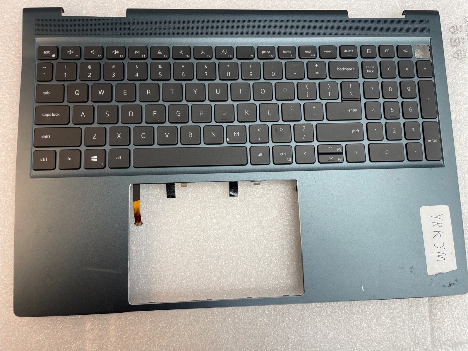 YRKJM Backlit Keyboard 0YRKJM For Dell Inspiron 16Plus 7610 3060 GPU YRKJM P11