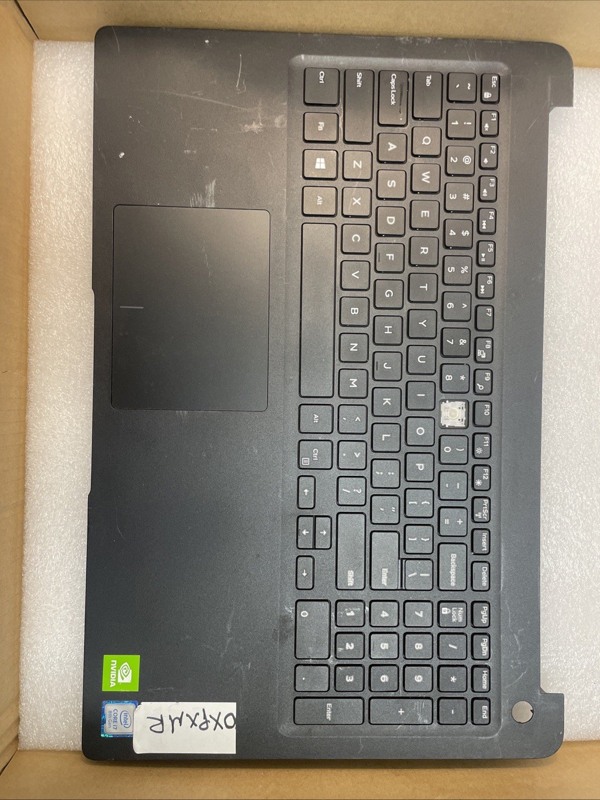 Dell Latitude E3500 3500 Palmrest Non-Backlit Latin Spanish Keyboard XPXMR