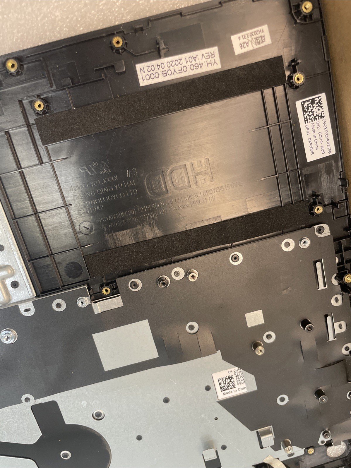 Dell Latitude E3500 3500 Palmrest Non-Backlit Latin Spanish Keyboard XPXMR - Image 3