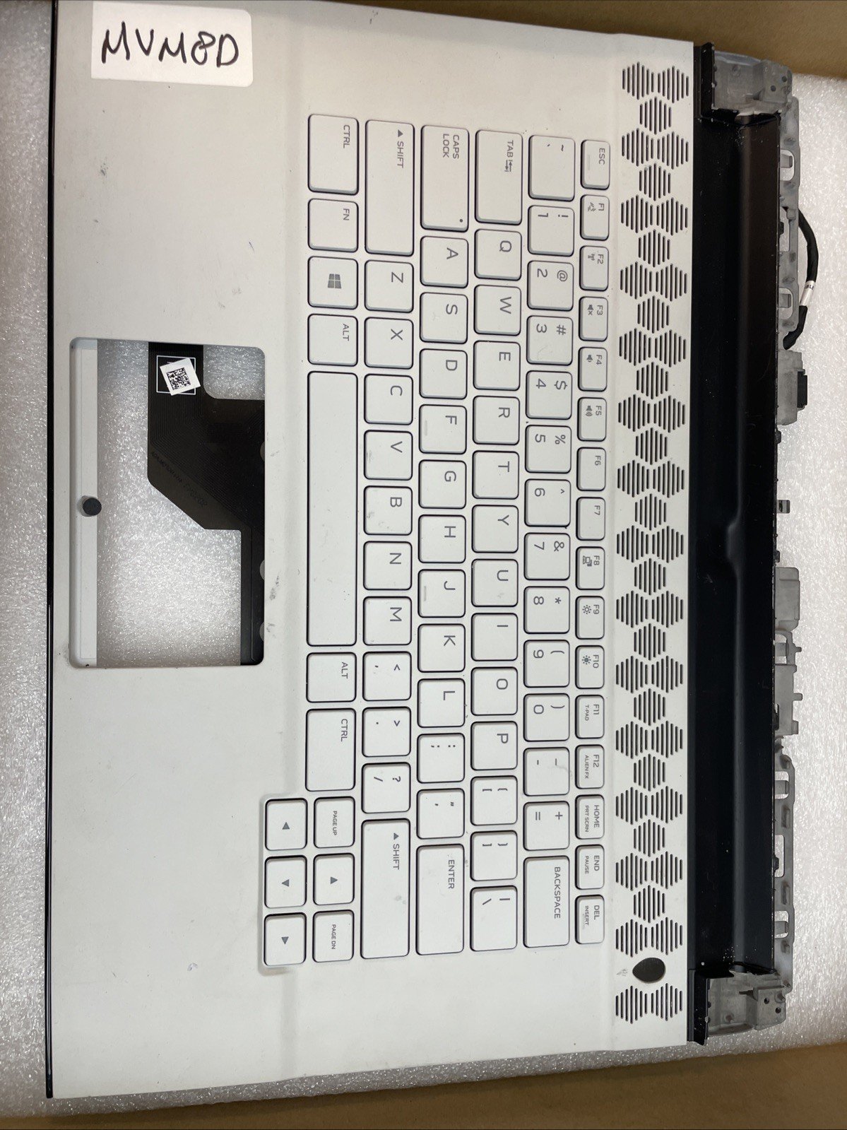 DELL Alienware M15 R2 Palmrest Touchpad MVM8D (No Touchpad ) P74