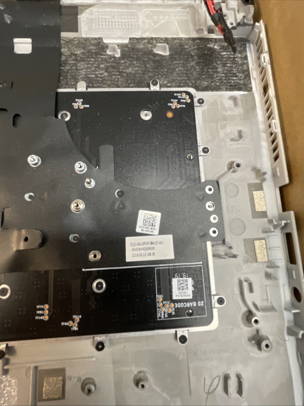 DELL Alienware M15 R2 Palmrest Touchpad MVM8D (No Touchpad ) P74 - Image 4