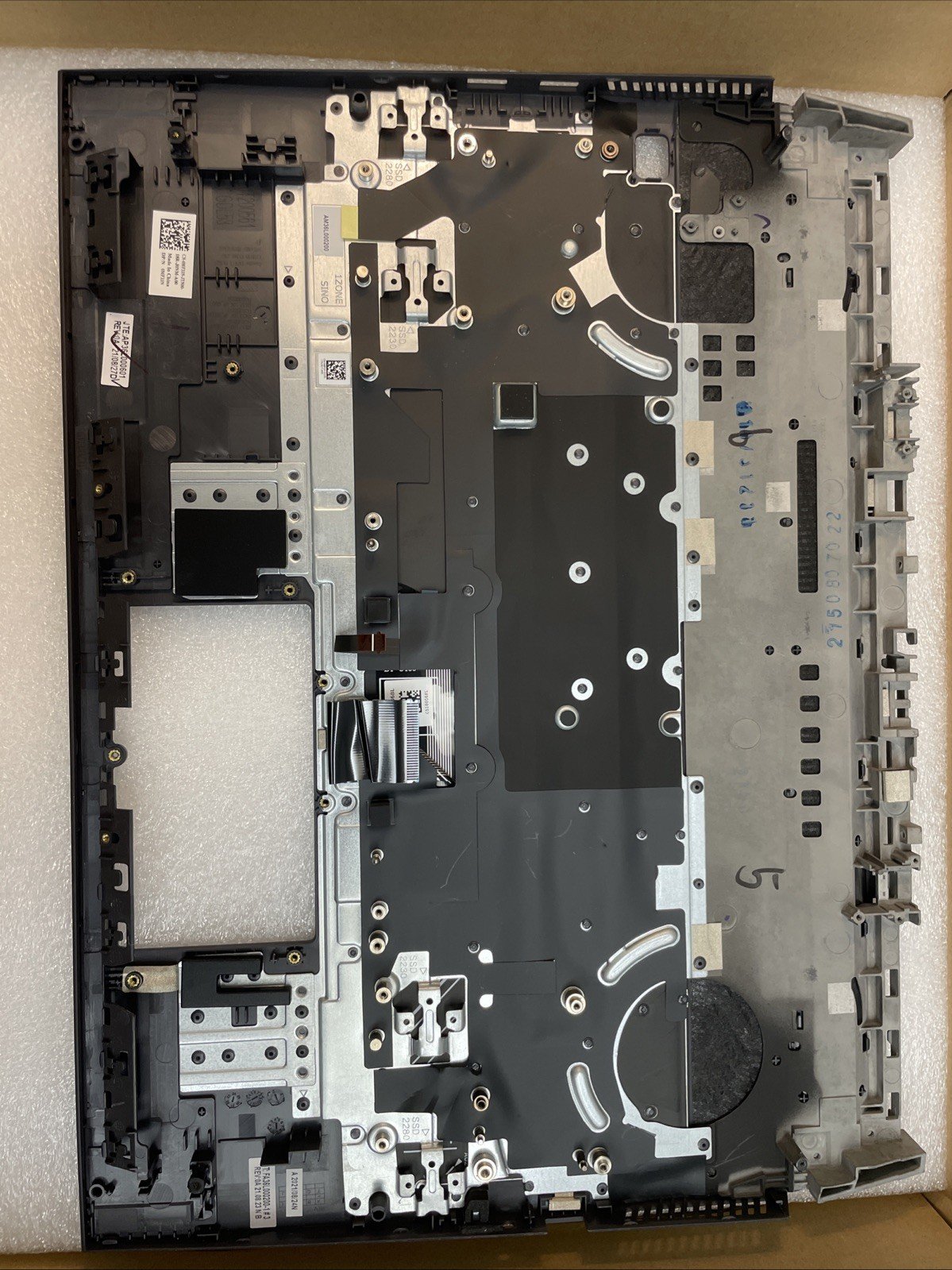 Dell Inspiron 15 G15 5510 5515 Palmrest Spanish Bcl Keyboard MF33N 0MF33N P75 - Image 2