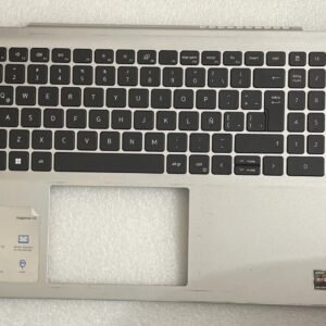 FT84Y DELL Inspiron 3510 Silver Laptop Palmrest W/Keyboard 0FT84Y W11