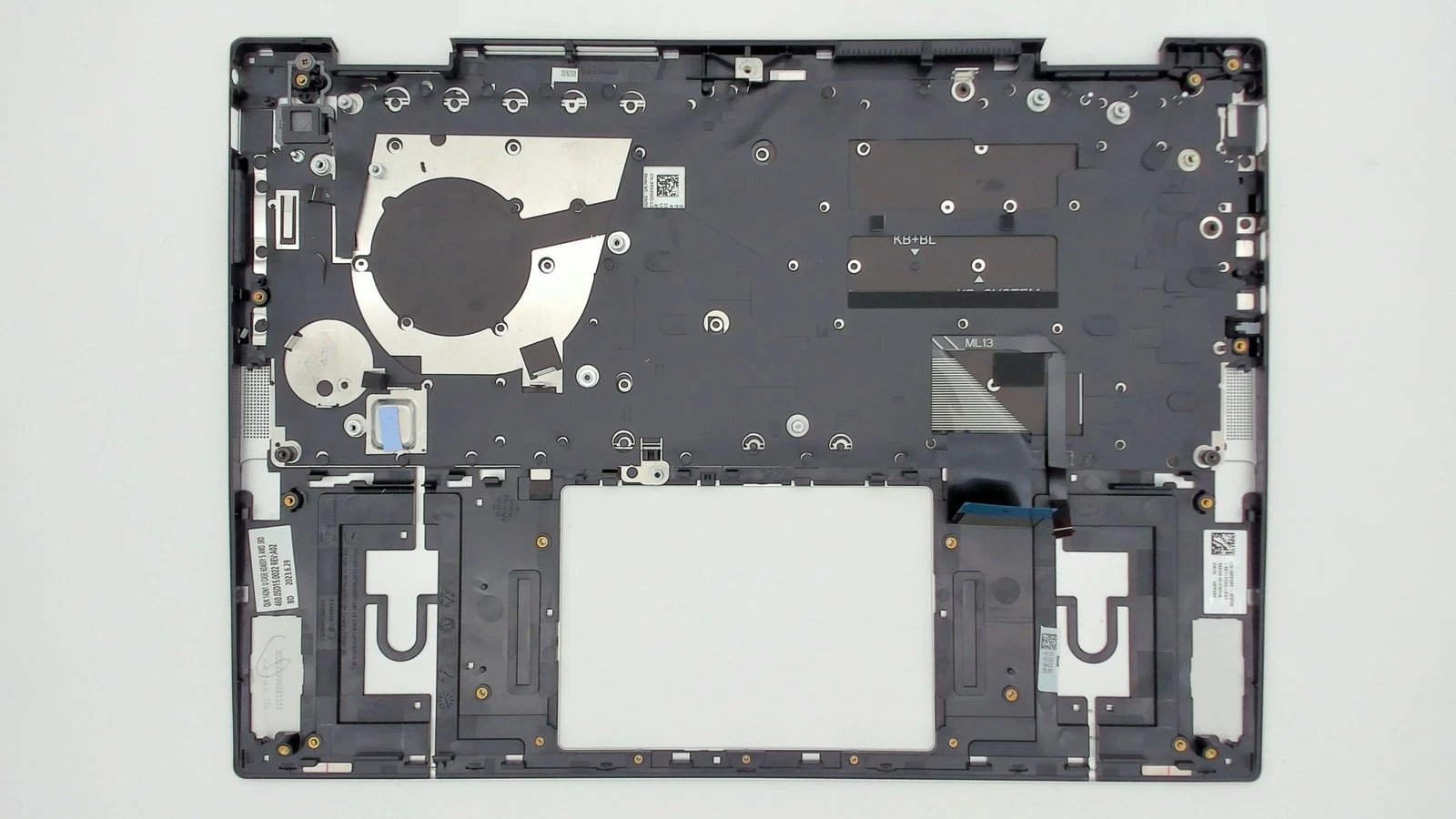 PP5RF Palmrest for Dell Inspiron 14 7435 2-in-1 Silver W11